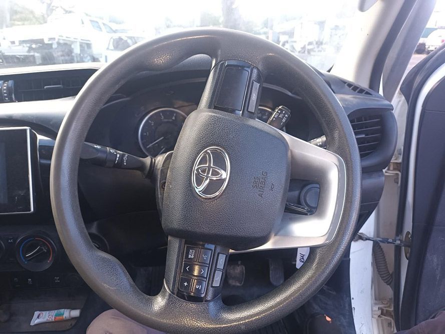 A Steering Wheel with a Toyota Logo on It — South West 4WD Wreckers In Brisbane, QLD