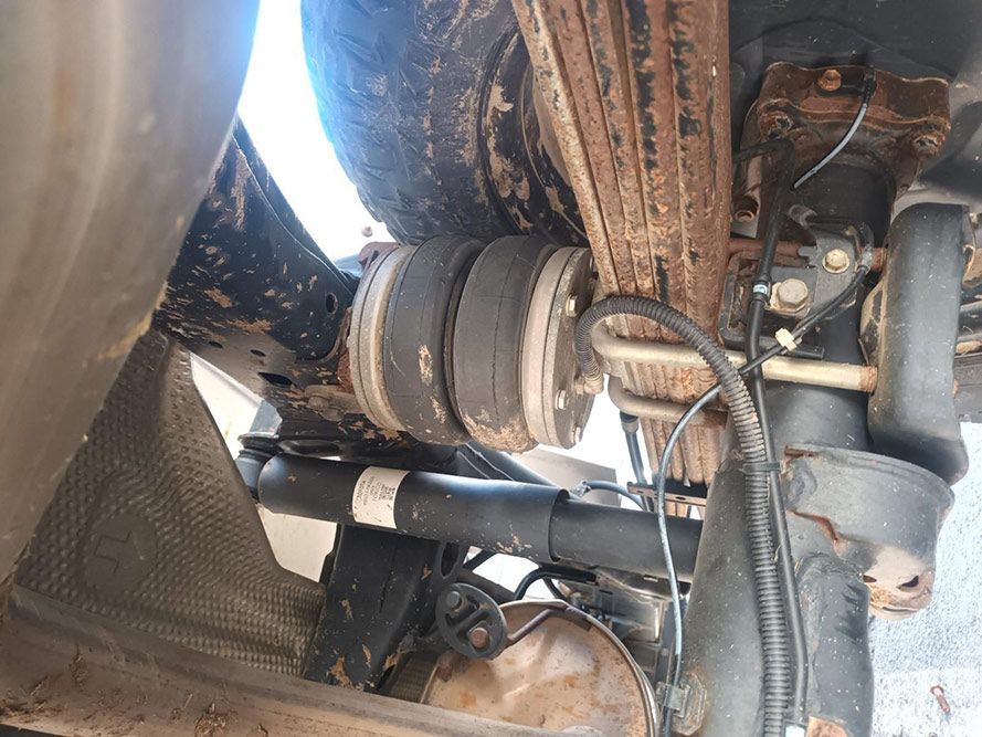 A Close Up of the Underside of a Car 's Suspension System — South West 4WD Wreckers In Brisbane, QLD