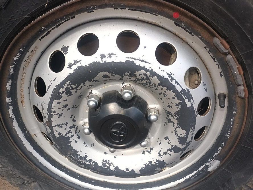 A Close Up of a Car Wheel with Holes in It — South West 4WD Wreckers In Brisbane, QLD