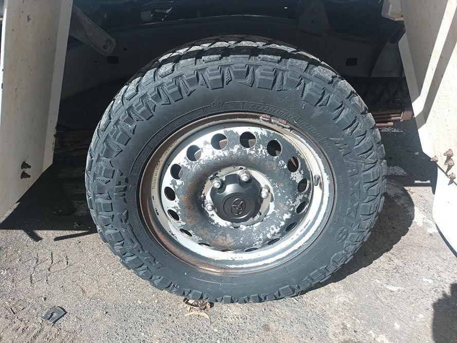A Close Up of a Tire and Rim on a Car — South West 4WD Wreckers In Brisbane, QLD