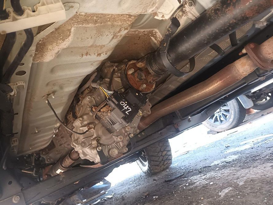 A Close Up of the Underside of a Car — South West 4WD Wreckers In Brisbane, QLD