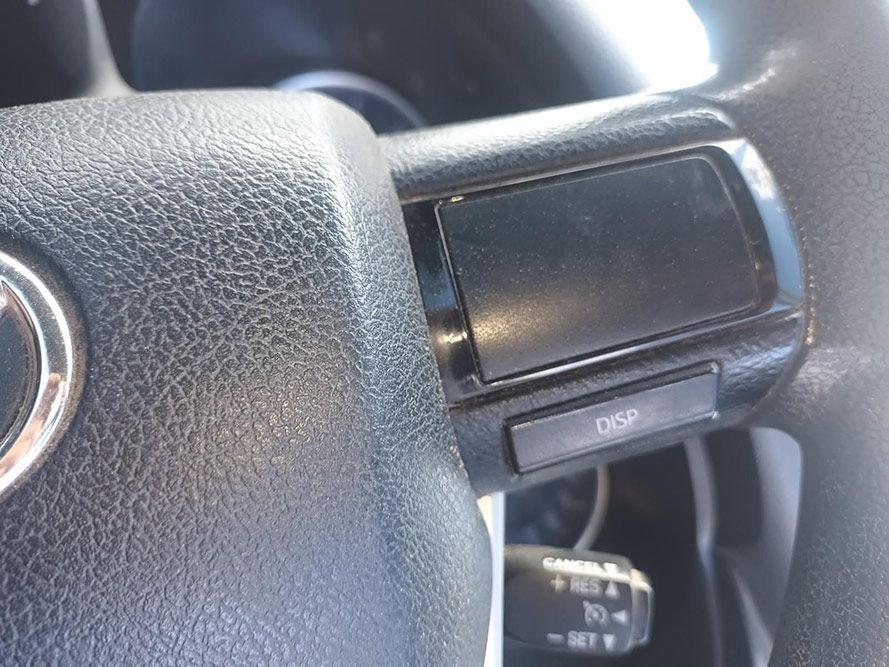 A Close Up of a Steering Wheel with a  That Says Off — South West 4WD Wreckers In Brisbane, QLD