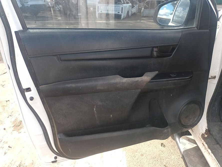 The Inside of a White Car with the Door Open — South West 4WD Wreckers In Brisbane, QLD