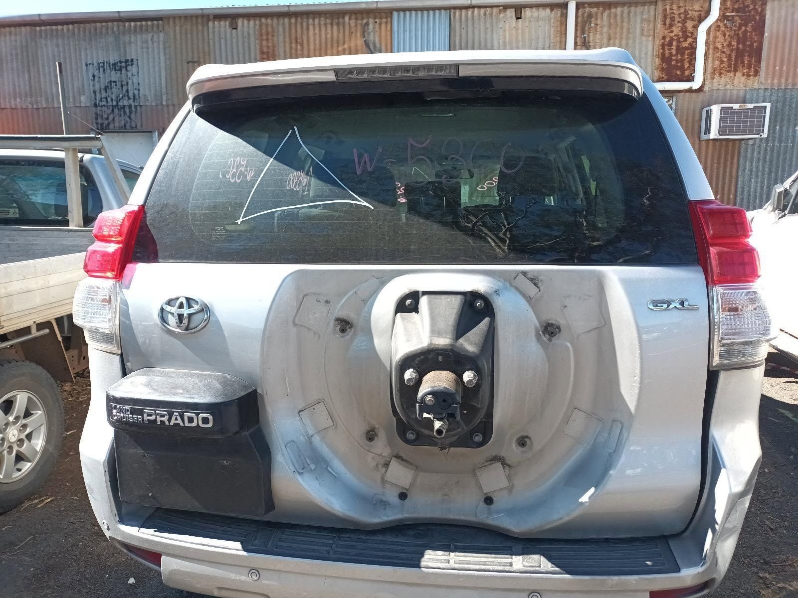 Wrecked Silver Suv in Brisbane — South West 4WD Wreckers In Harristown, QLD
