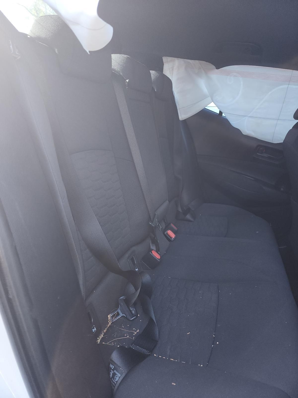 Back Seat of a Car With Dark Fabric Seats — South West 4WD Wreckers In Harristown, QLD