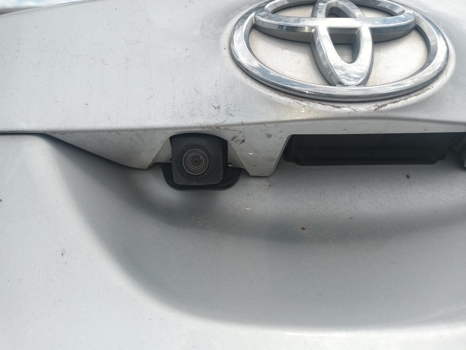 Close-Up of A Toyota Emblem on A Car Trunk, with A Rearview Camera Below It — South West 4WD Wreckers In Harristown, QLD