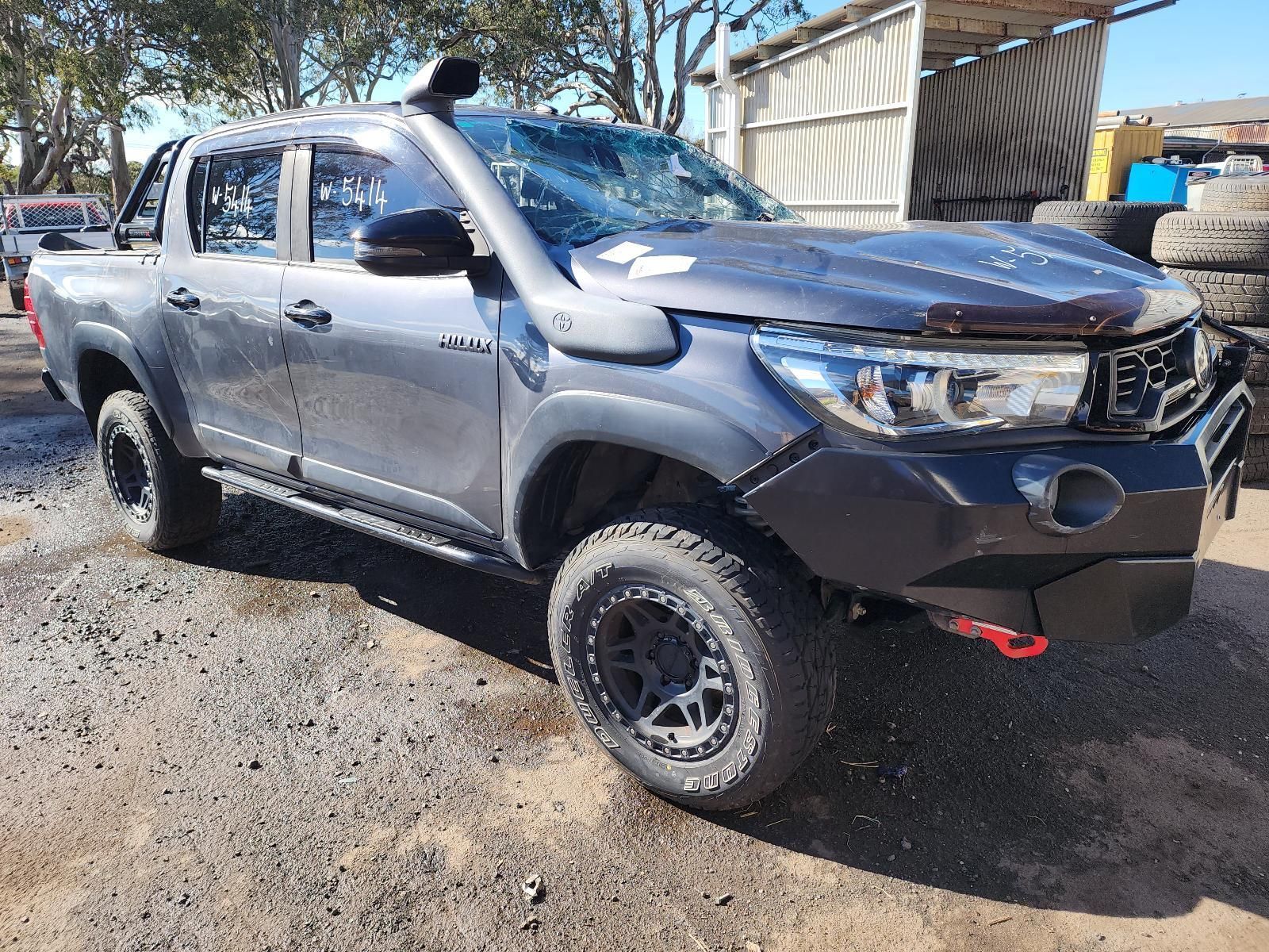 W-5414 TOYOTA HILUX RUGGED X GUN126R 1GD 2.8L AUTOMATIC 4WD DUAL CAB 2019