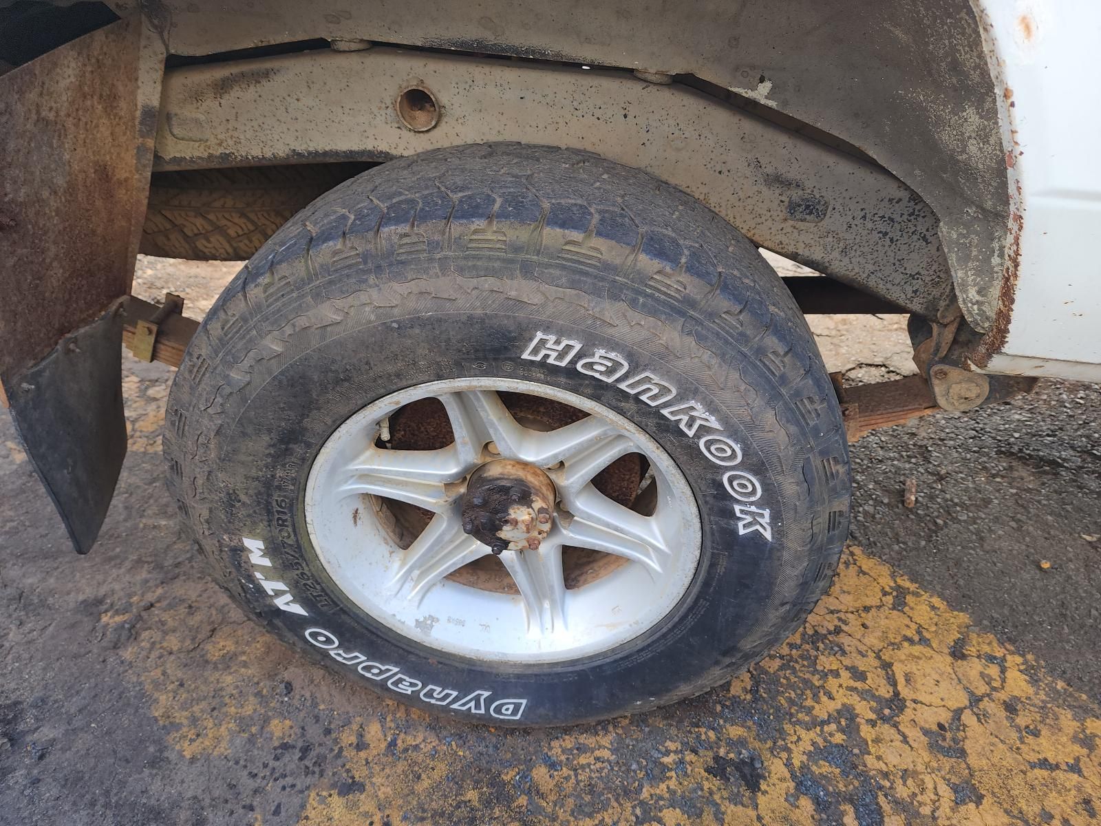 Close-up of a Dirty Pickup Truck — South West 4WD Wreckers In Harristown, QLD