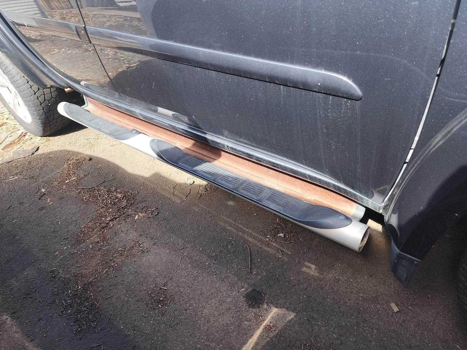 Scratched Black Car Side — South West 4WD Wreckers In Harristown, QLD