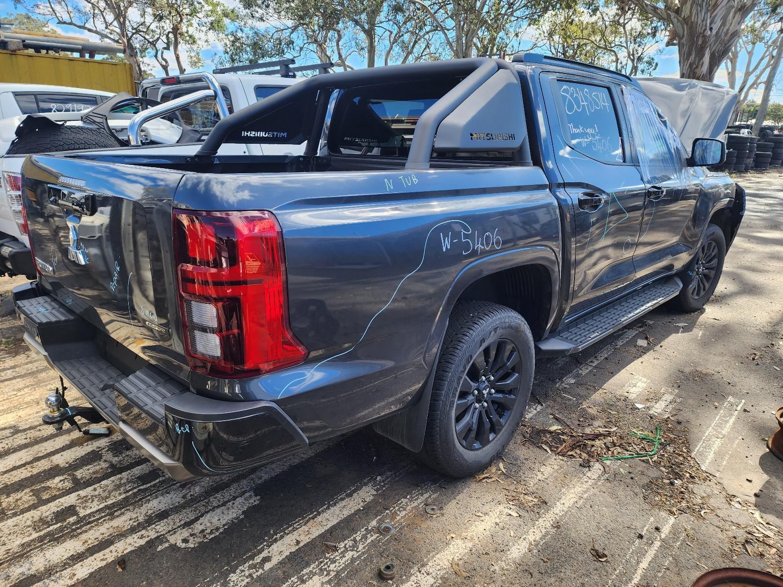 W-5406 MITSUBISHI TRITON 4N16 MV GSR 2.4L DIESSEL TWIN TURBO AUTOMATIC 4WD DUAL CAB 2024