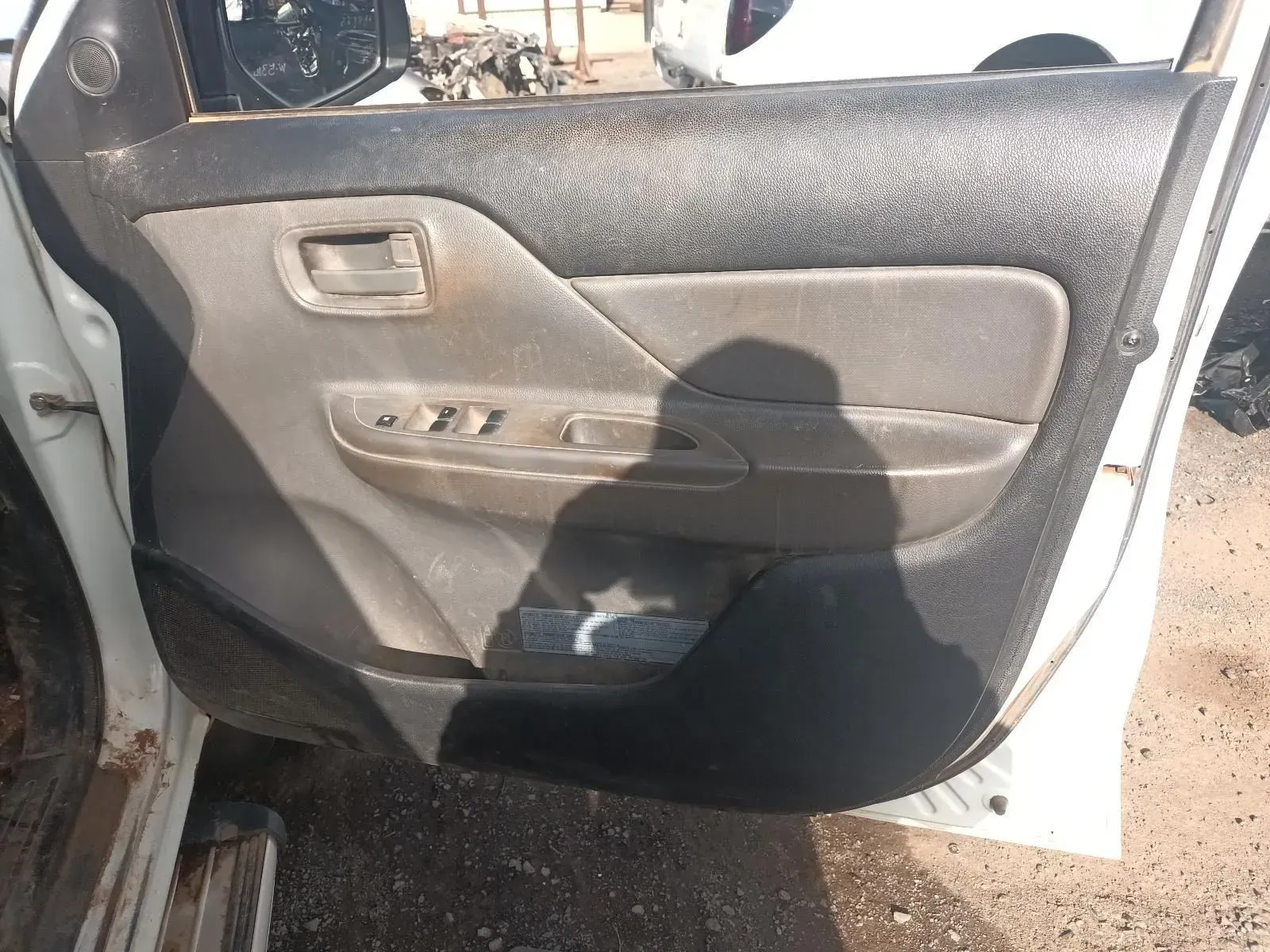 Car Door Panel in a Junkyard — South West 4WD Wreckers In Harristown, QLD