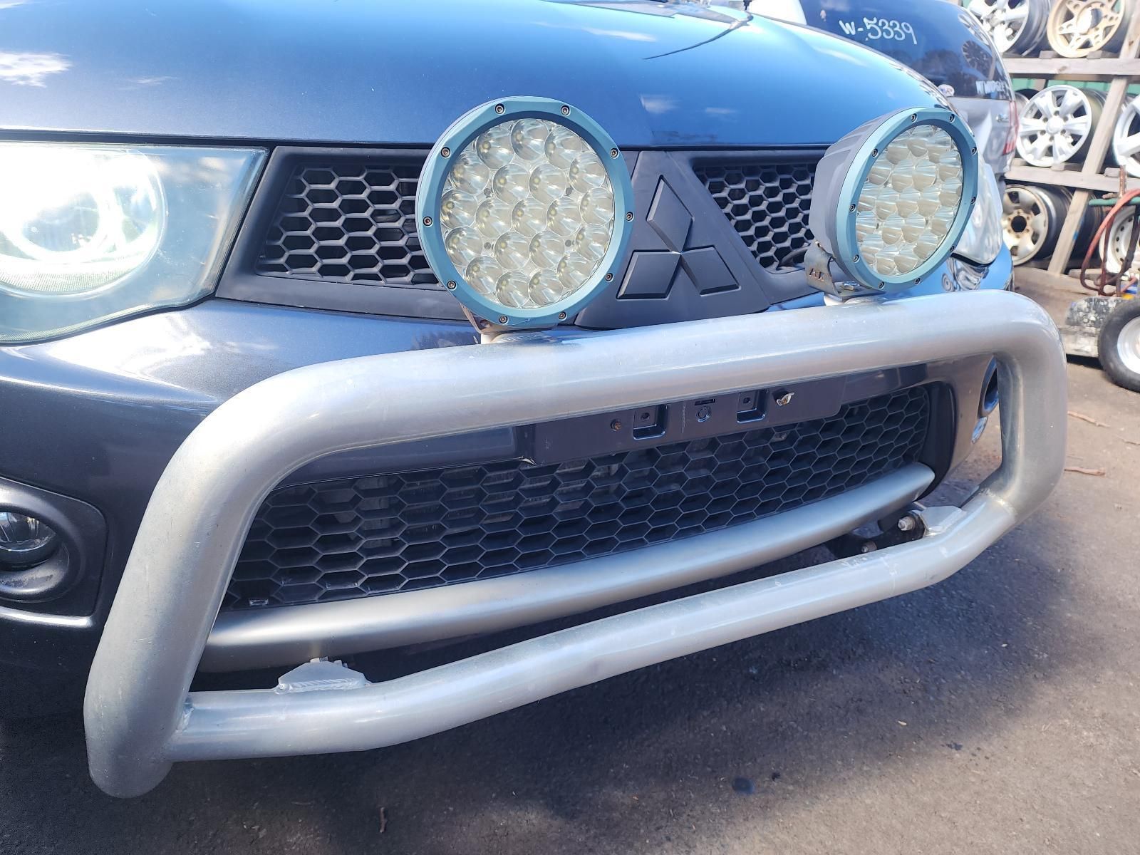 Blue SUV With Silver Bull Bar — South West 4WD Wreckers In Harristown, QLD