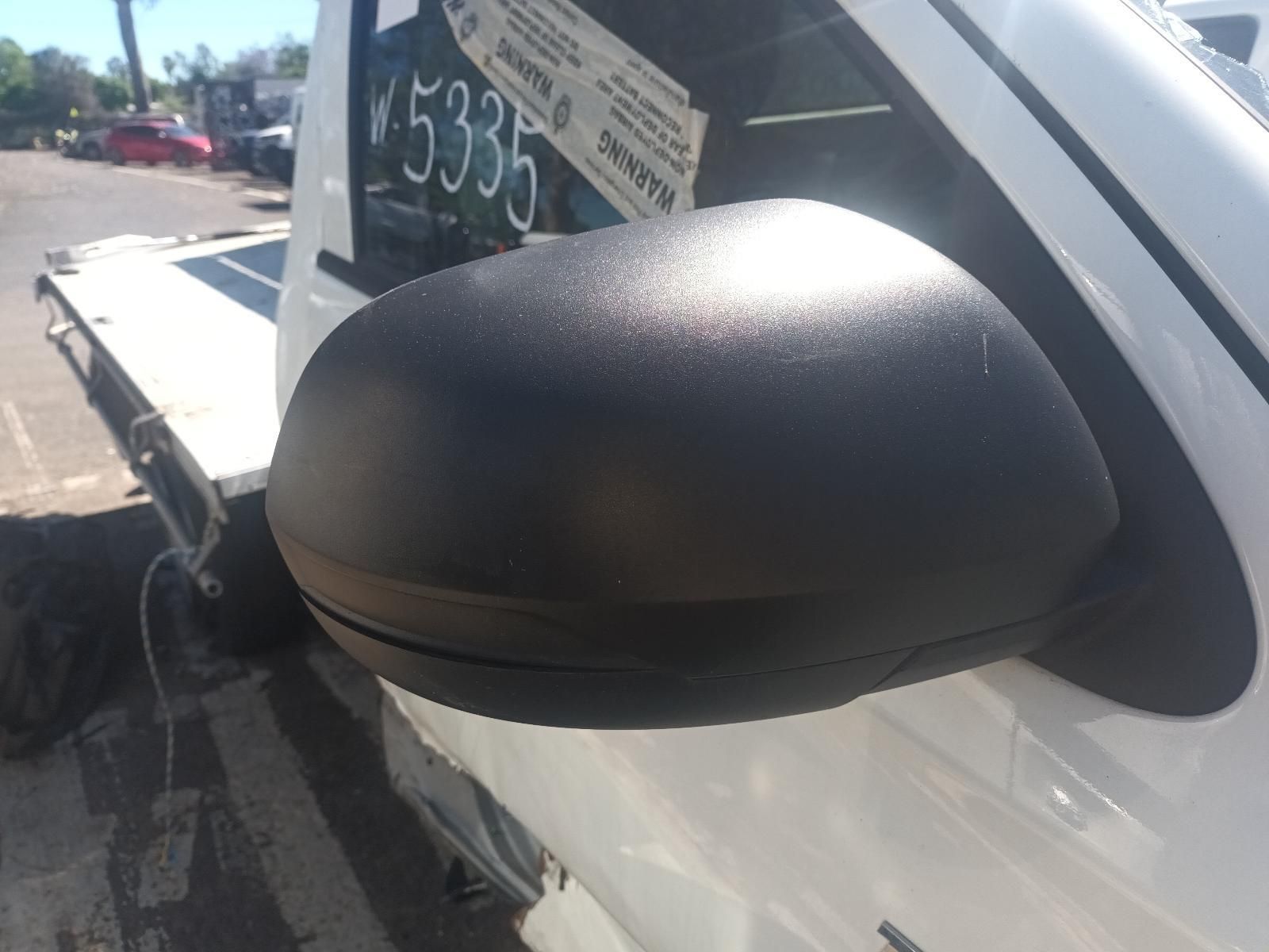 Black Side Mirror on A White Vehicle — South West 4WD Wreckers In Harristown, QLD
