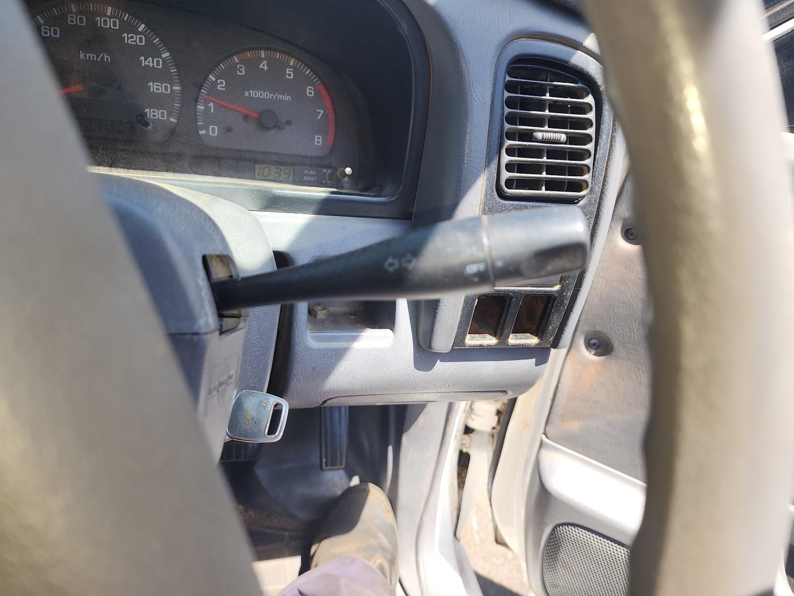 Inside a Car, Close-up of the Steering Wheel — South West 4WD Wreckers In Harristown, QLD