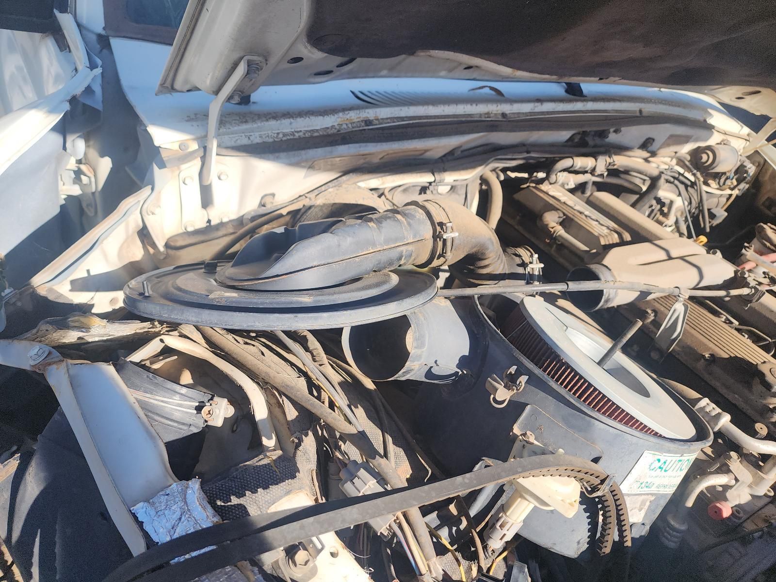 Engine Bay of A Vehicle with The Hood Open — South West 4WD Wreckers In Harristown, QLD