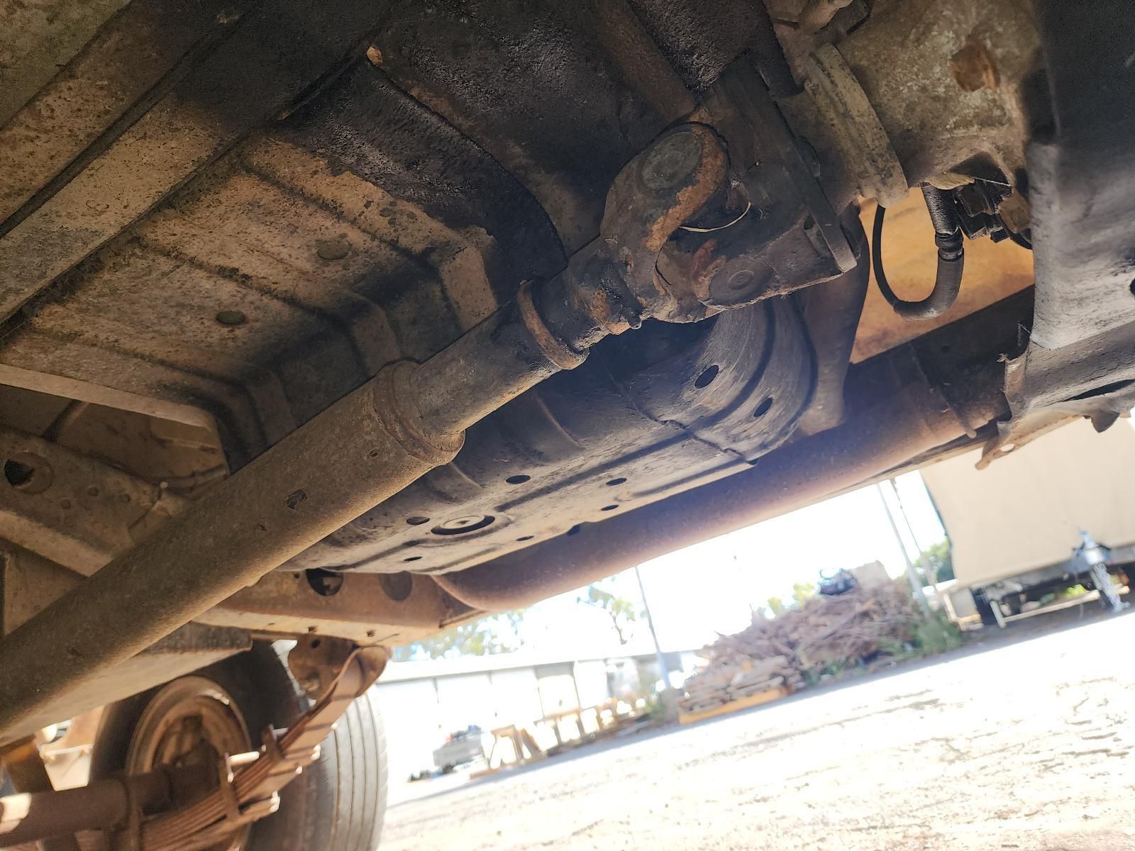 Underside of a Vehicle Showing the Exhaust — South West 4WD Wreckers In Harristown, QLD