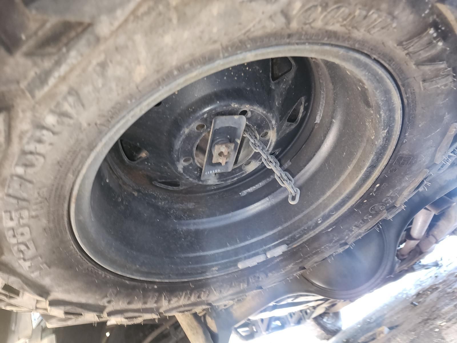 Close-up of a Flat Tire on a Vehicle — South West 4WD Wreckers In Harristown, QLD