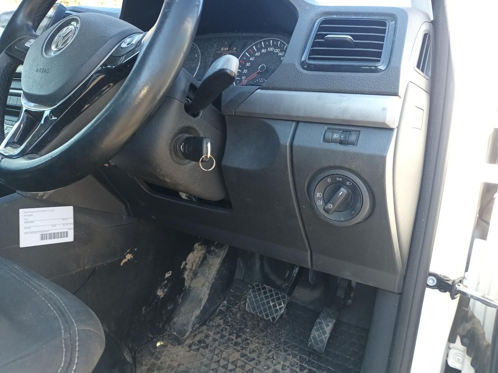 Car Interior Showing Steering Wheel, Dashboard Controls — South West 4WD Wreckers In Harristown, QLD