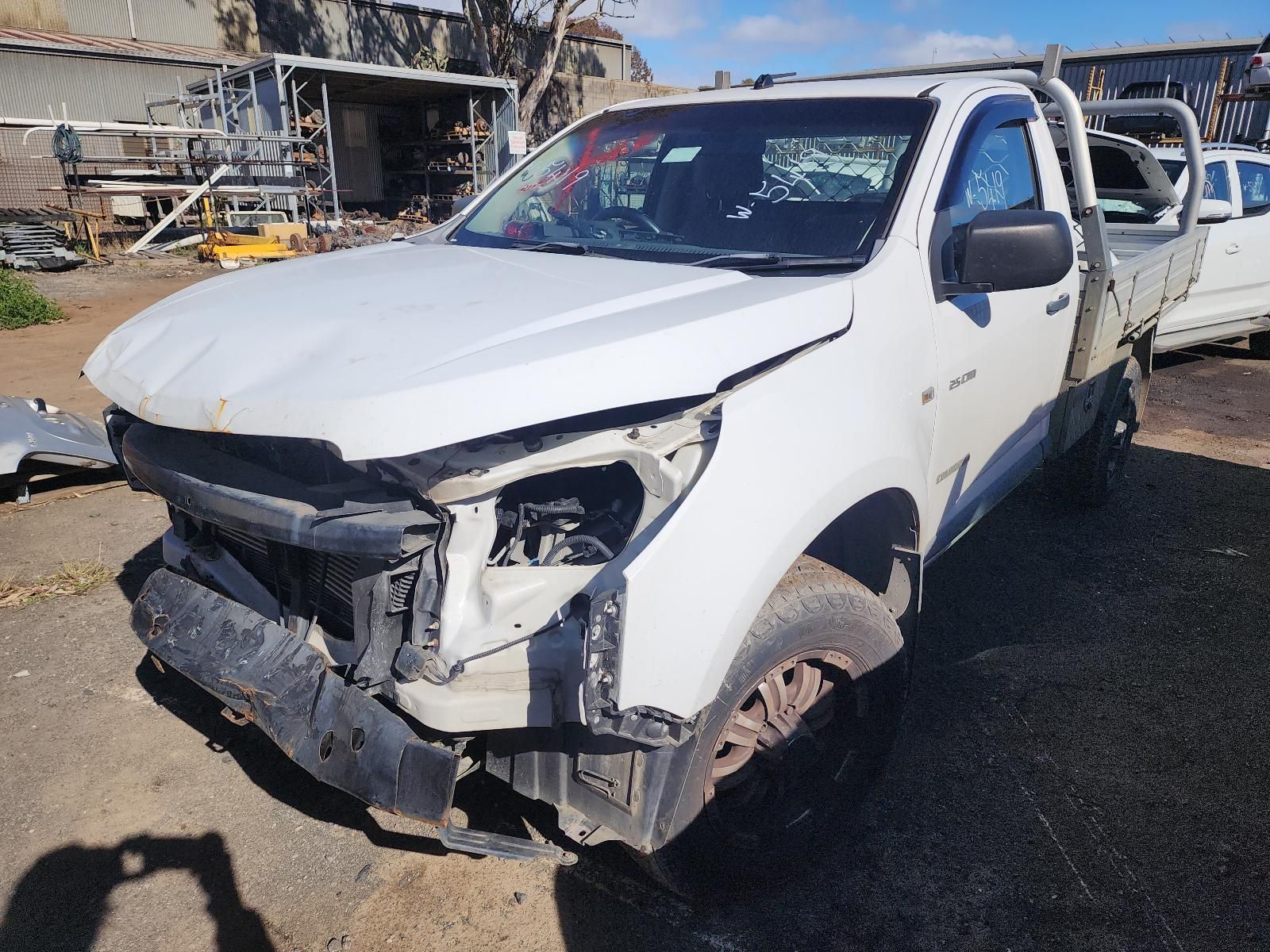 W-5419 HOLDEN COLORADO DX 2.5L DIESEL MANUAL 2WD SINGLE CAB 2012