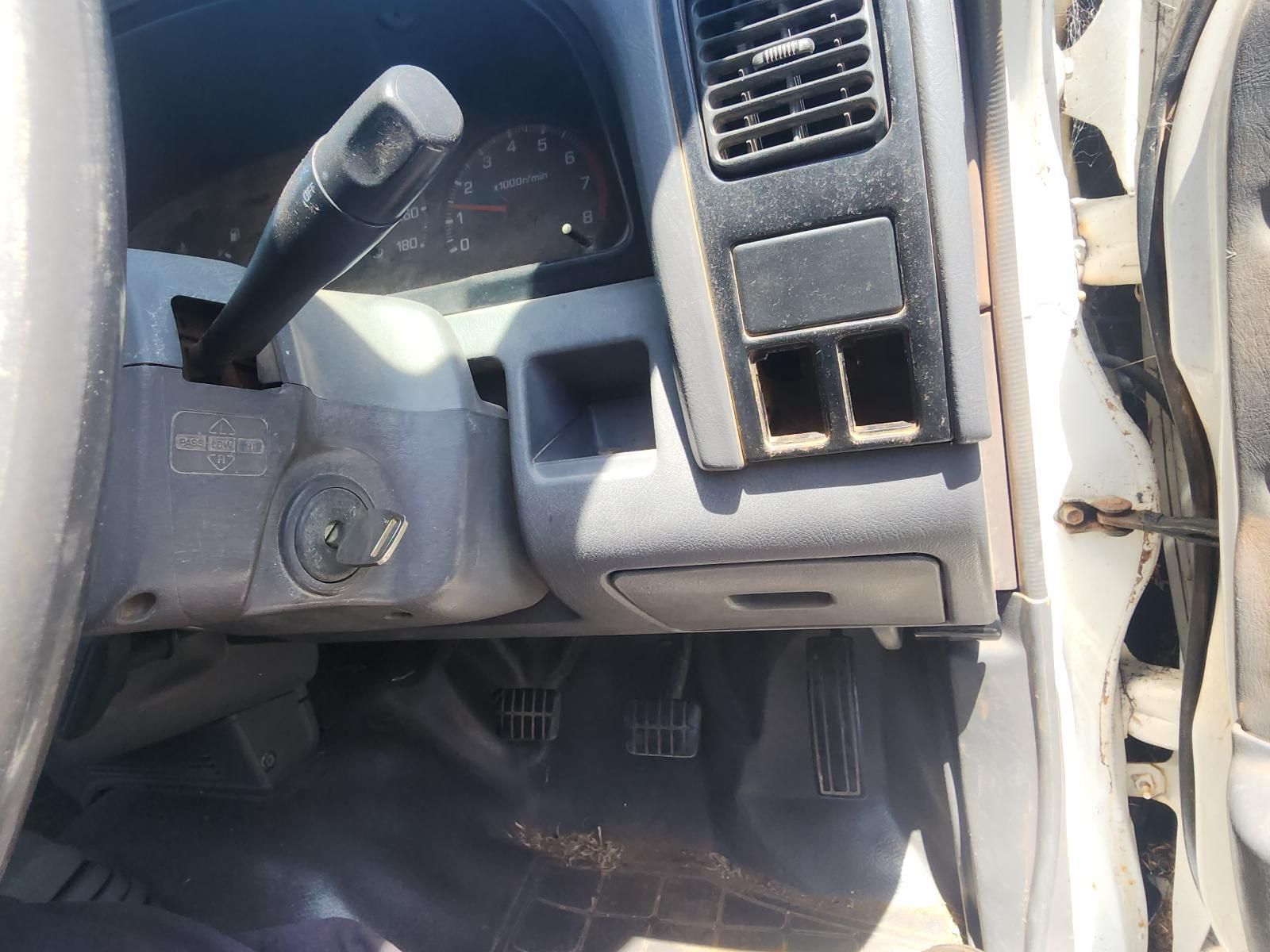 Car Interior Showing the Steering Column — South West 4WD Wreckers In Harristown, QLD