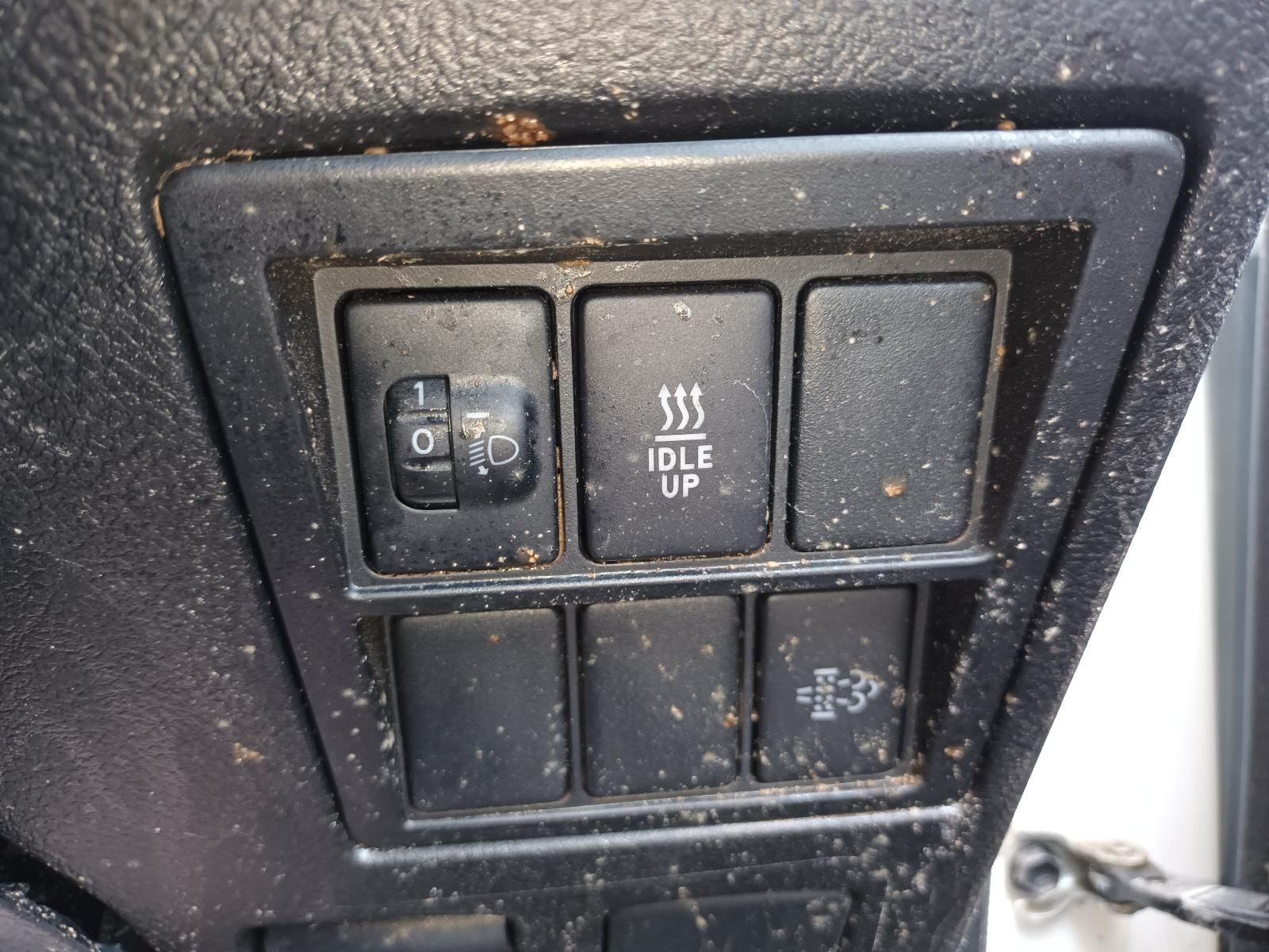 Car Dashboard Switch Panel with An Idle up Button — South West 4WD Wreckers In Harristown, QLD