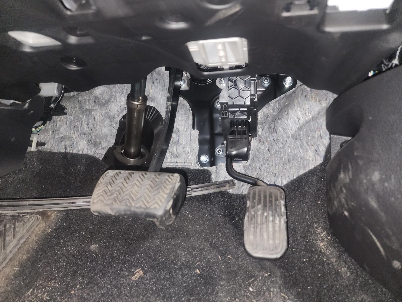Car Pedals and Footrests Under a Vehicle Dashboard — South West 4WD Wreckers In Harristown, QLD