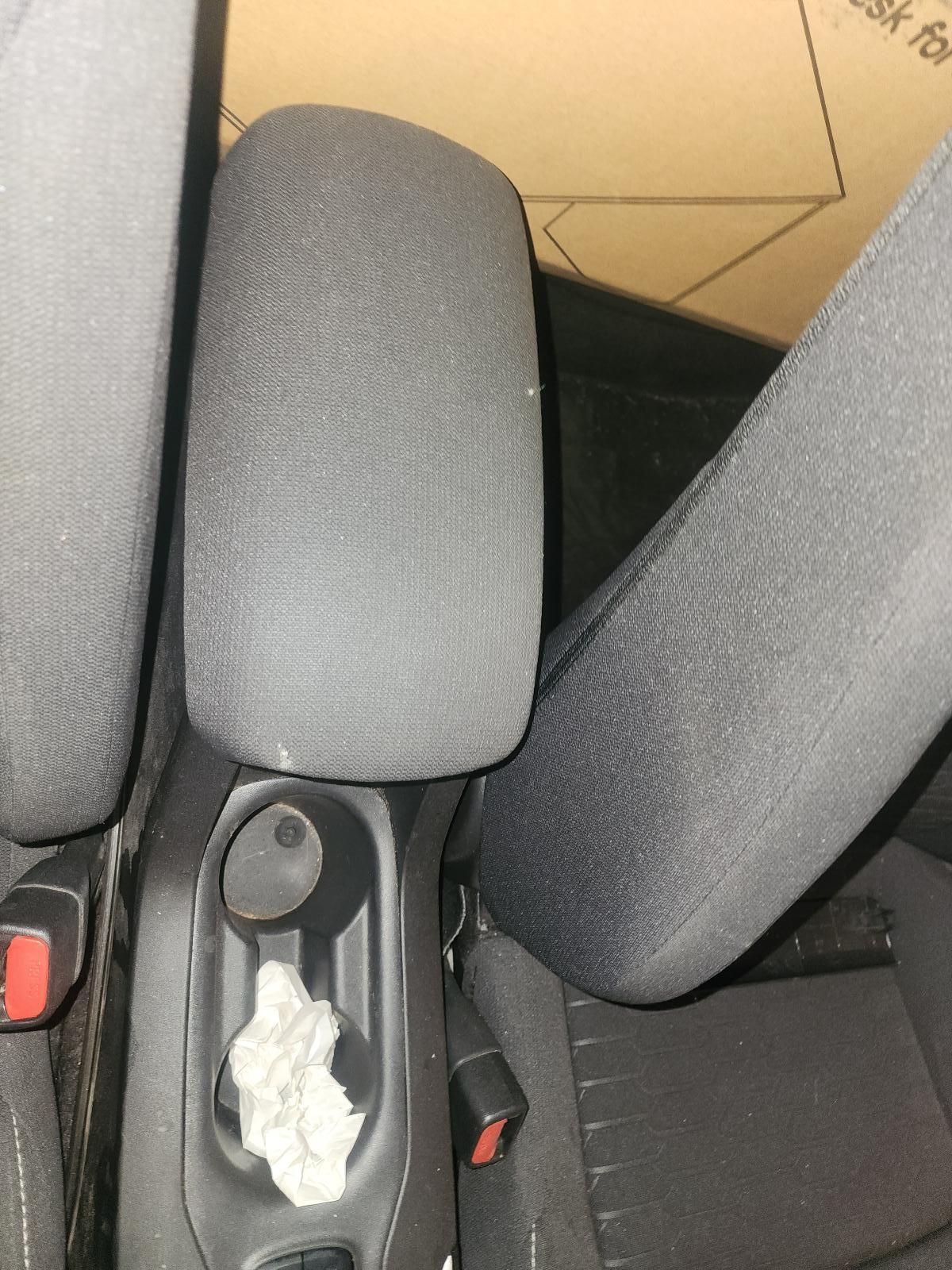 Car Seat Center Console With a White Tissue — South West 4WD Wreckers In Harristown, QLD