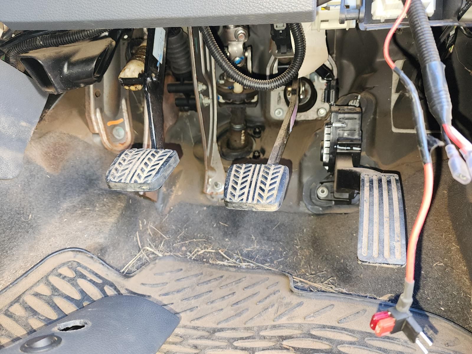 Interior of a Vehicle Showing Pedals — South West 4WD Wreckers In Harristown, QLD