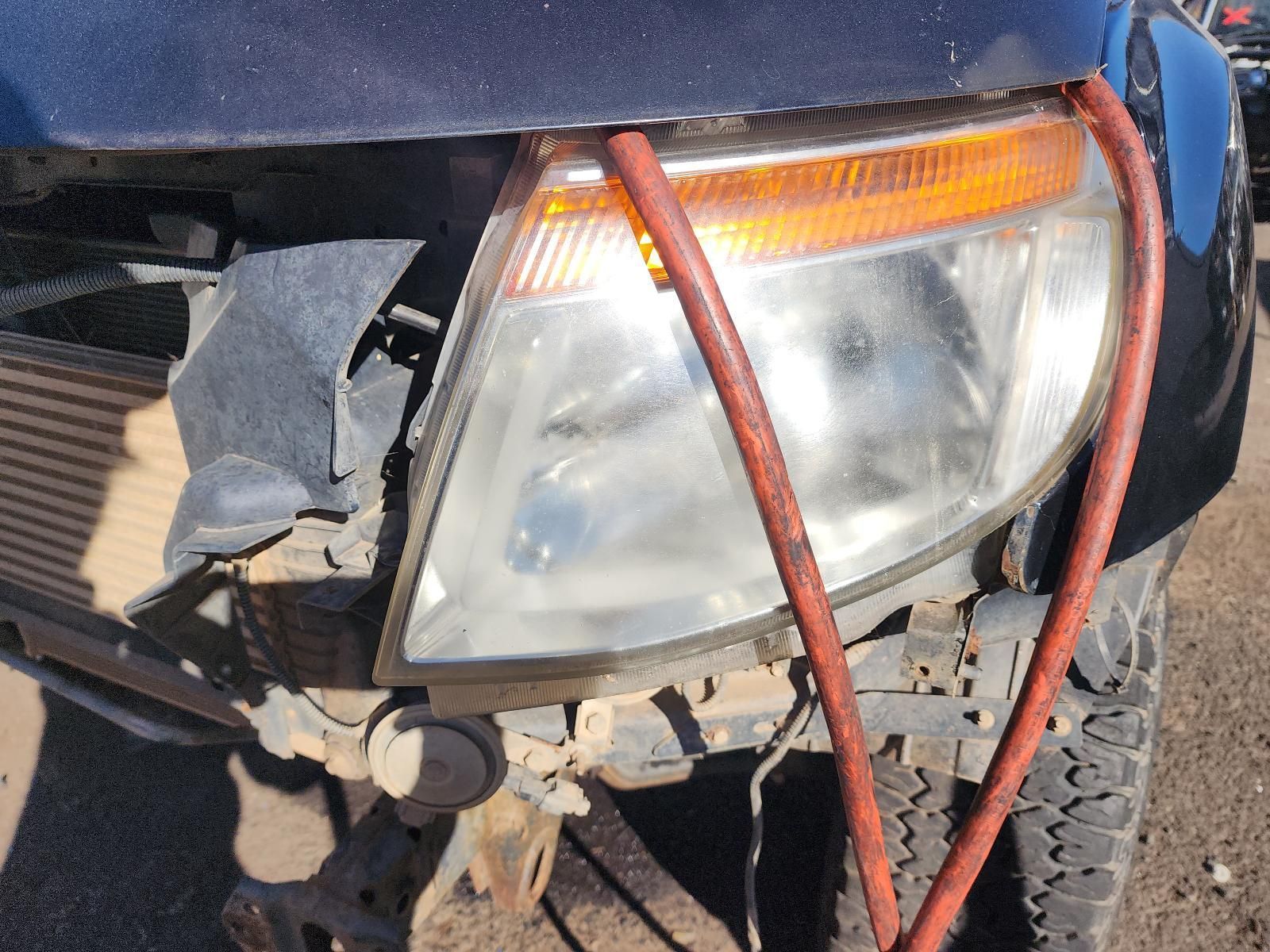 Damaged Vehicle Front Corner — South West 4WD Wreckers In Harristown, QLD