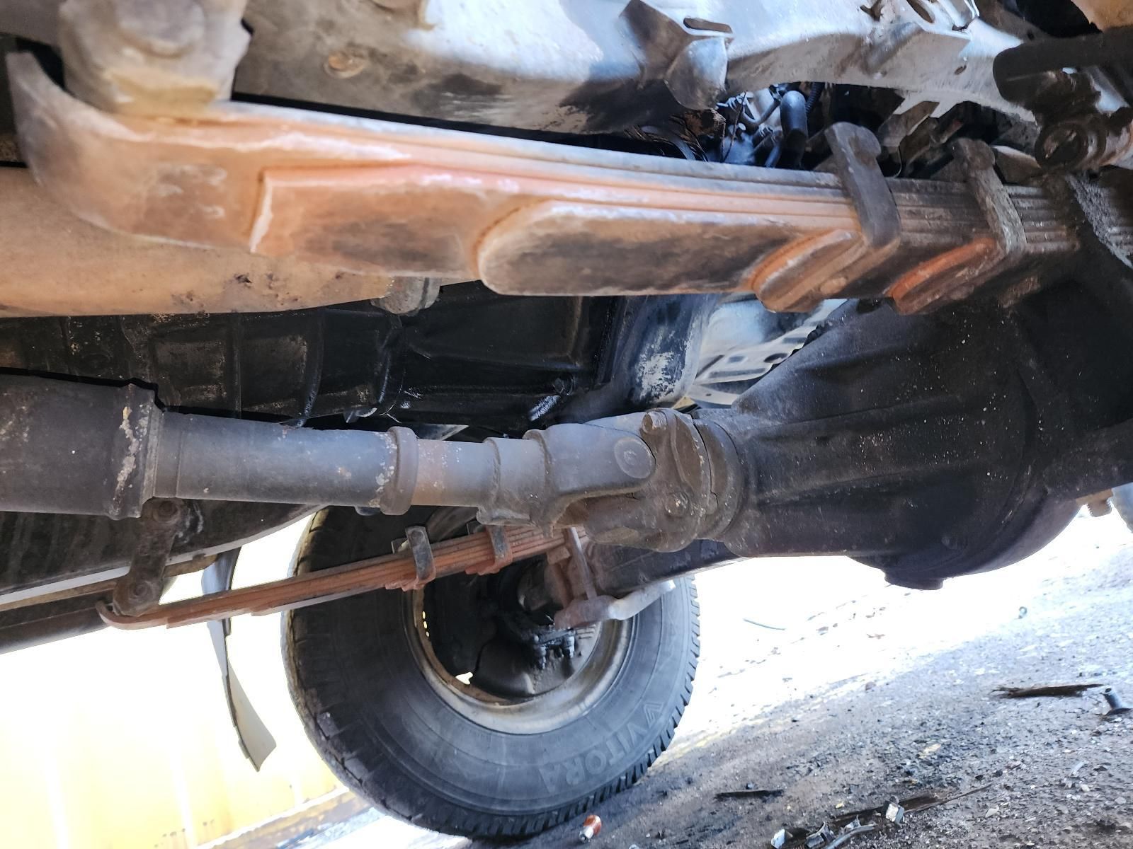 Undercarriage of a Vehicle With Exposed Axle, Exhaust — South West 4WD Wreckers In Harristown, QLD