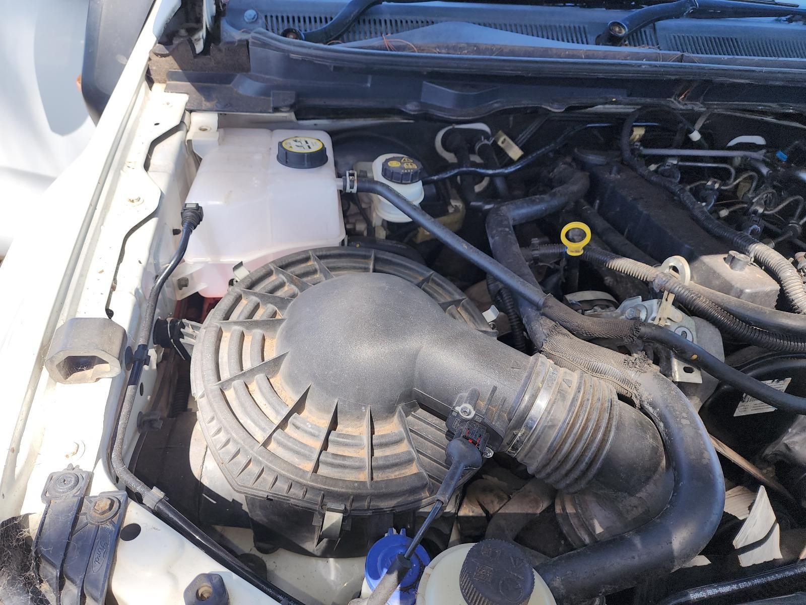 Open Car Hood Showing Engine Bay — South West 4WD Wreckers In Harristown, QLD