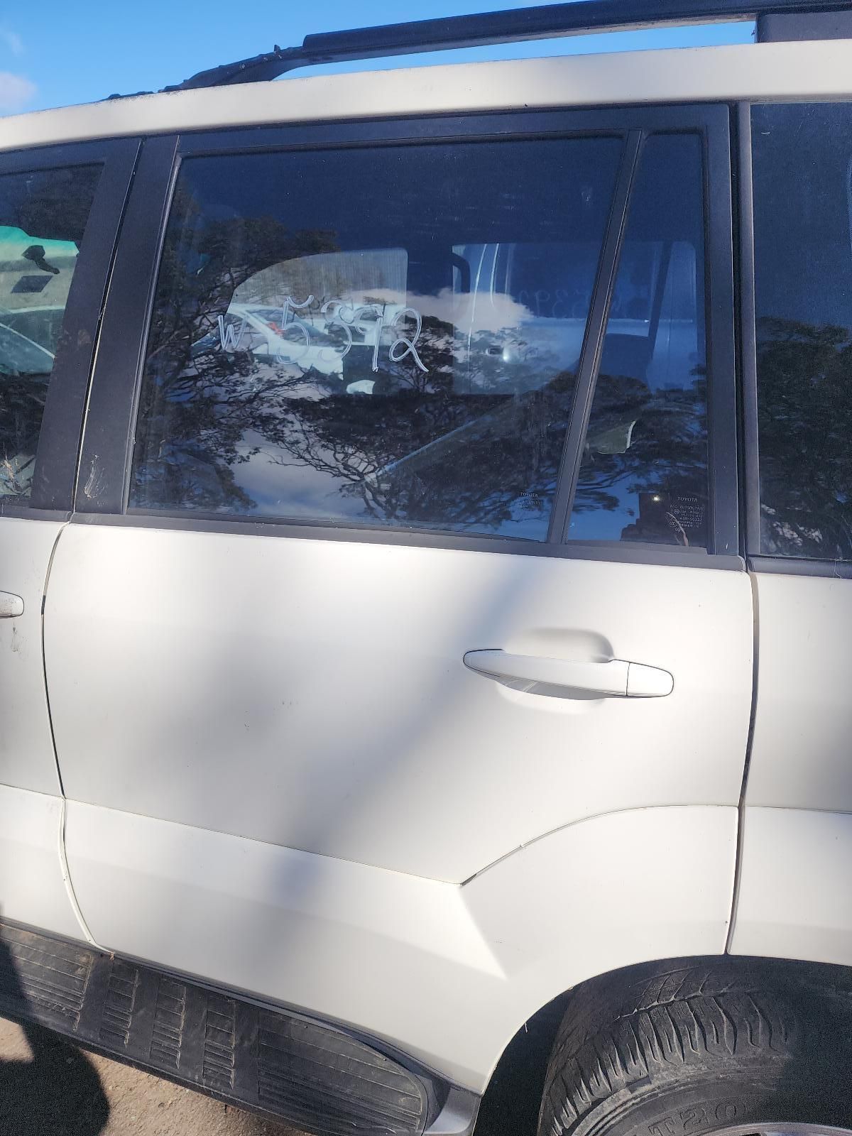 White SUV Side View — South West 4WD Wreckers In Harristown, QLD
