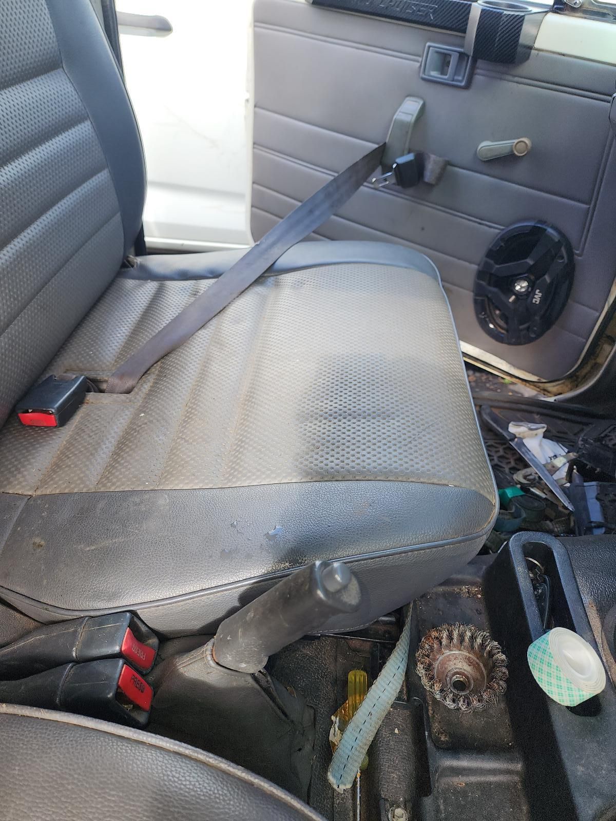 Damaged Car Interior — South West 4WD Wreckers In Harristown, QLD