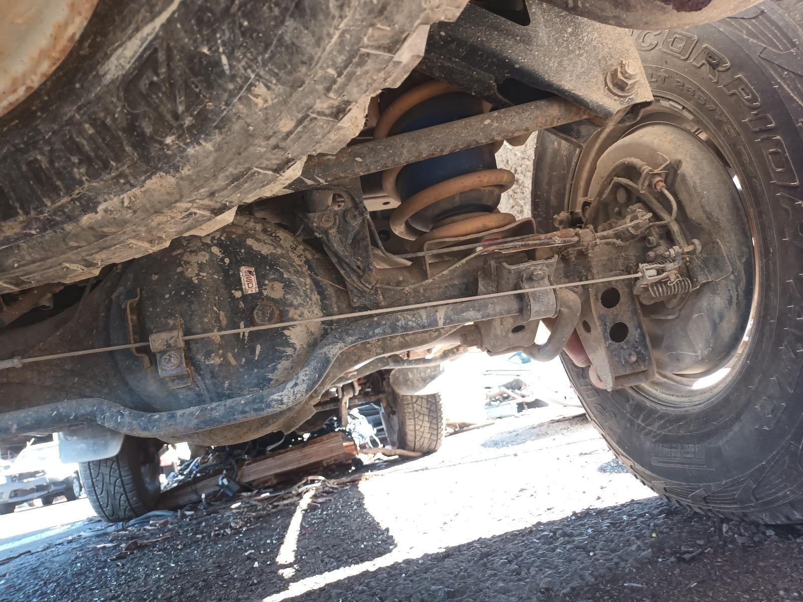 Undercarriage of A Damaged Car with Exposed Suspension — South West 4WD Wreckers In Harristown, QLD