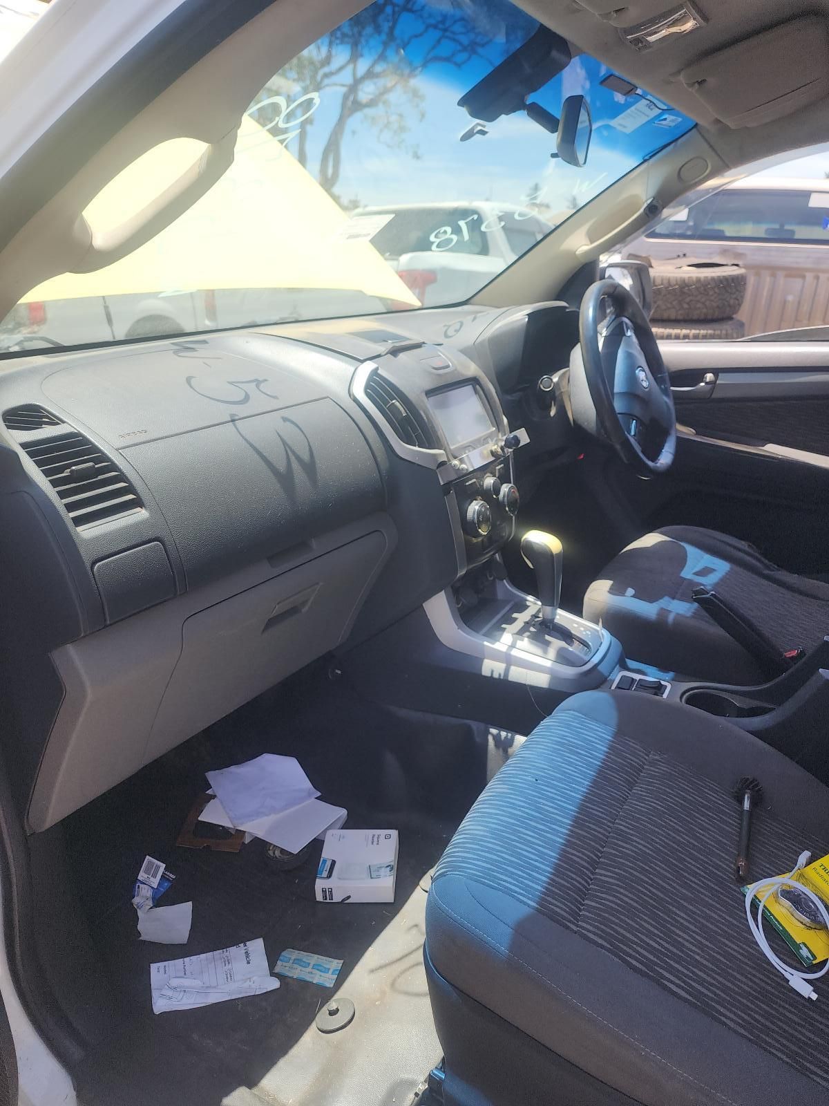 Car Interior With Scattered Papers on the Floor — South West 4WD Wreckers In Harristown, QLD