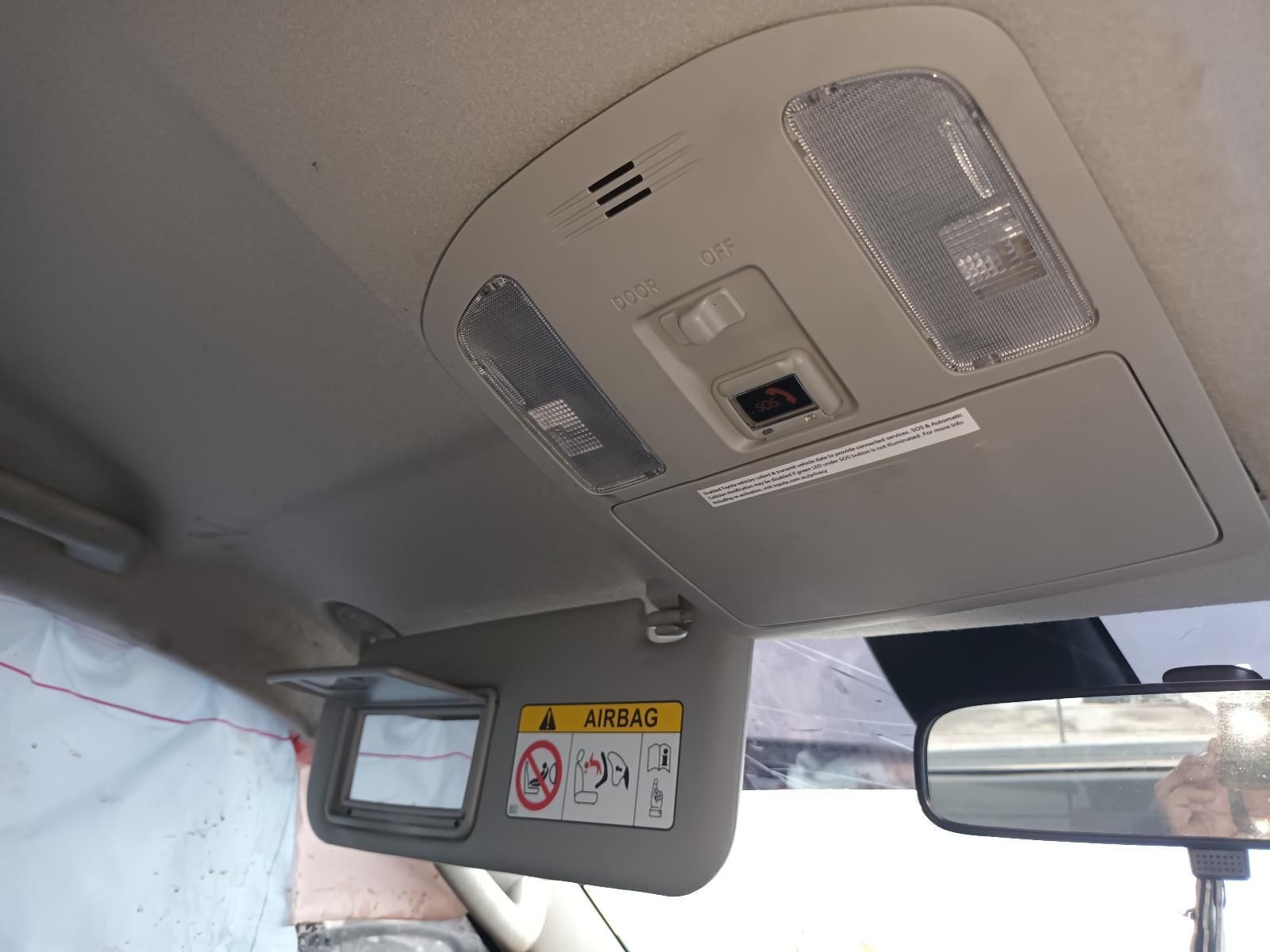 Car Interior Ceiling with Overhead Lights, Vents, and A Rearview Mirror — South West 4WD Wreckers In Harristown, QLD