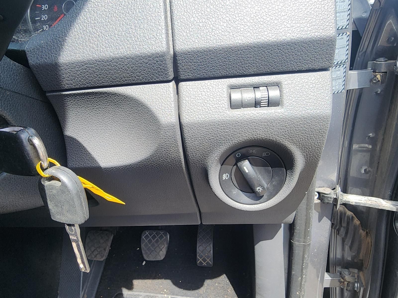 Car Key in Ignition Beside a Dashboard Panel — South West 4WD Wreckers In Harristown, QLD