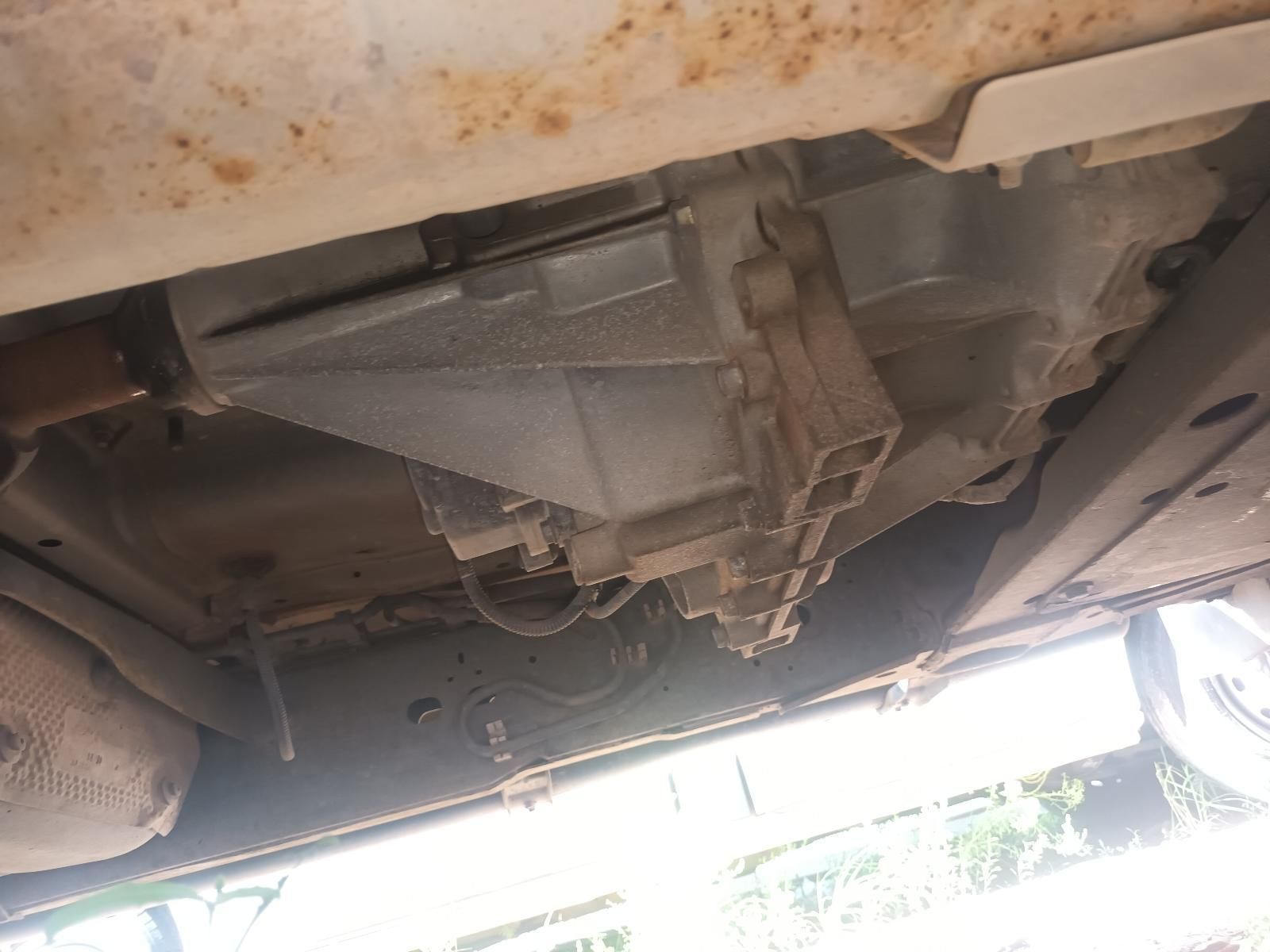 Undercarriage of A Vehicle with The Exhaust and Drivetrain Visible — South West 4WD Wreckers In Harristown, QLD