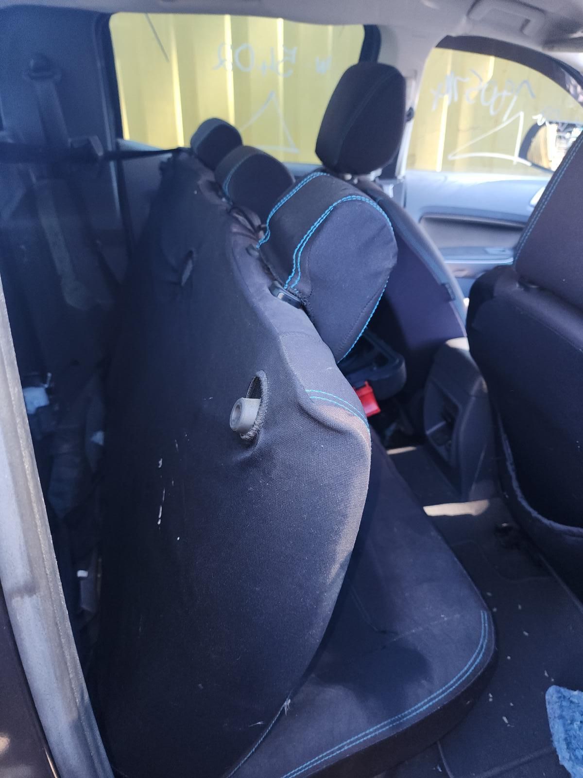 Car Seat Interior With a Folded Rear Seat — South West 4WD Wreckers In Harristown, QLD