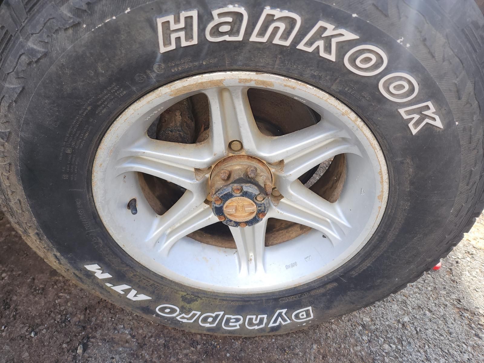 Close-up of a Car Wheel — South West 4WD Wreckers In Harristown, QLD