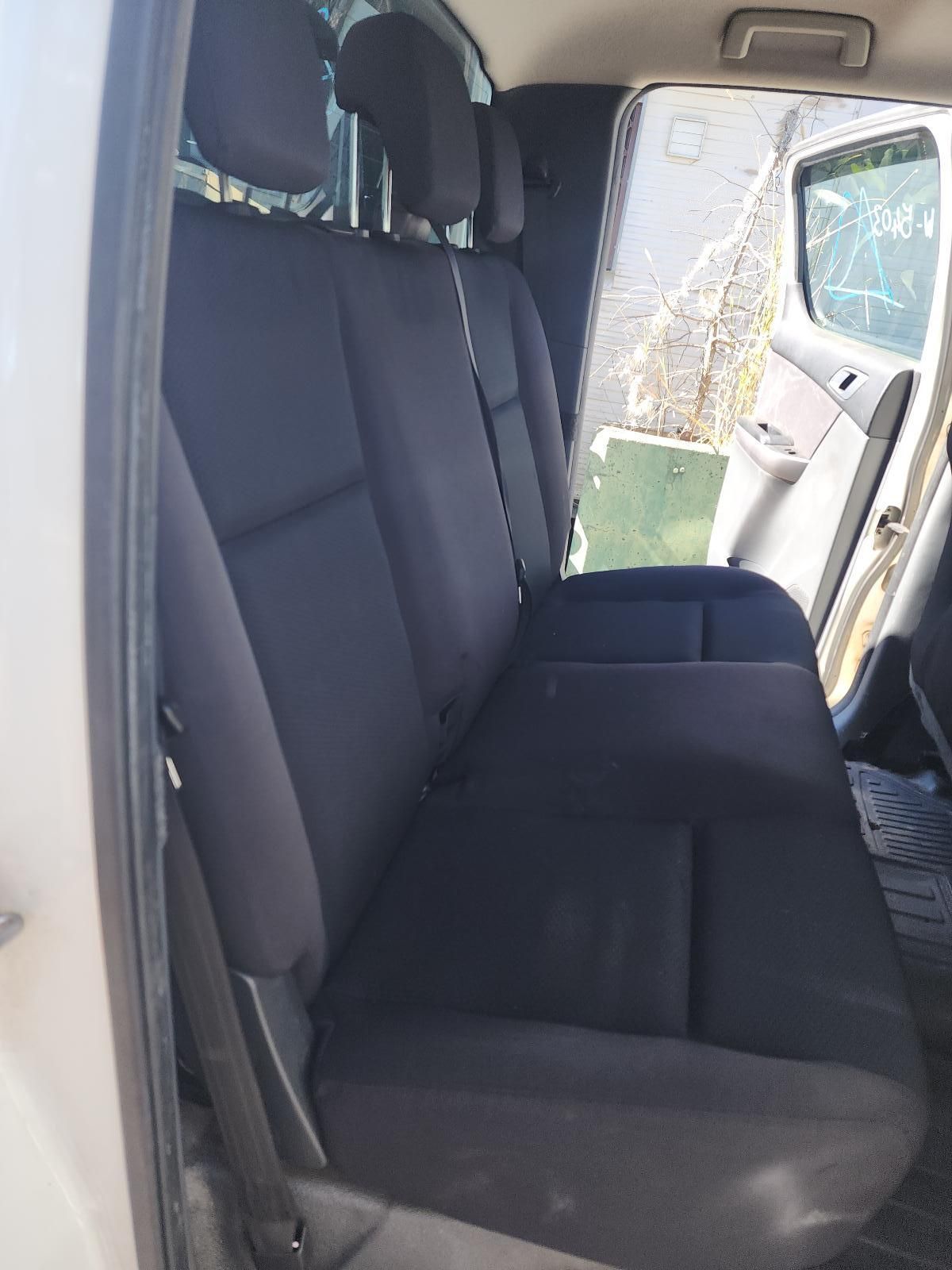 Back Seat of a Van With Dark Fabric Seats — South West 4WD Wreckers In Harristown, QLD