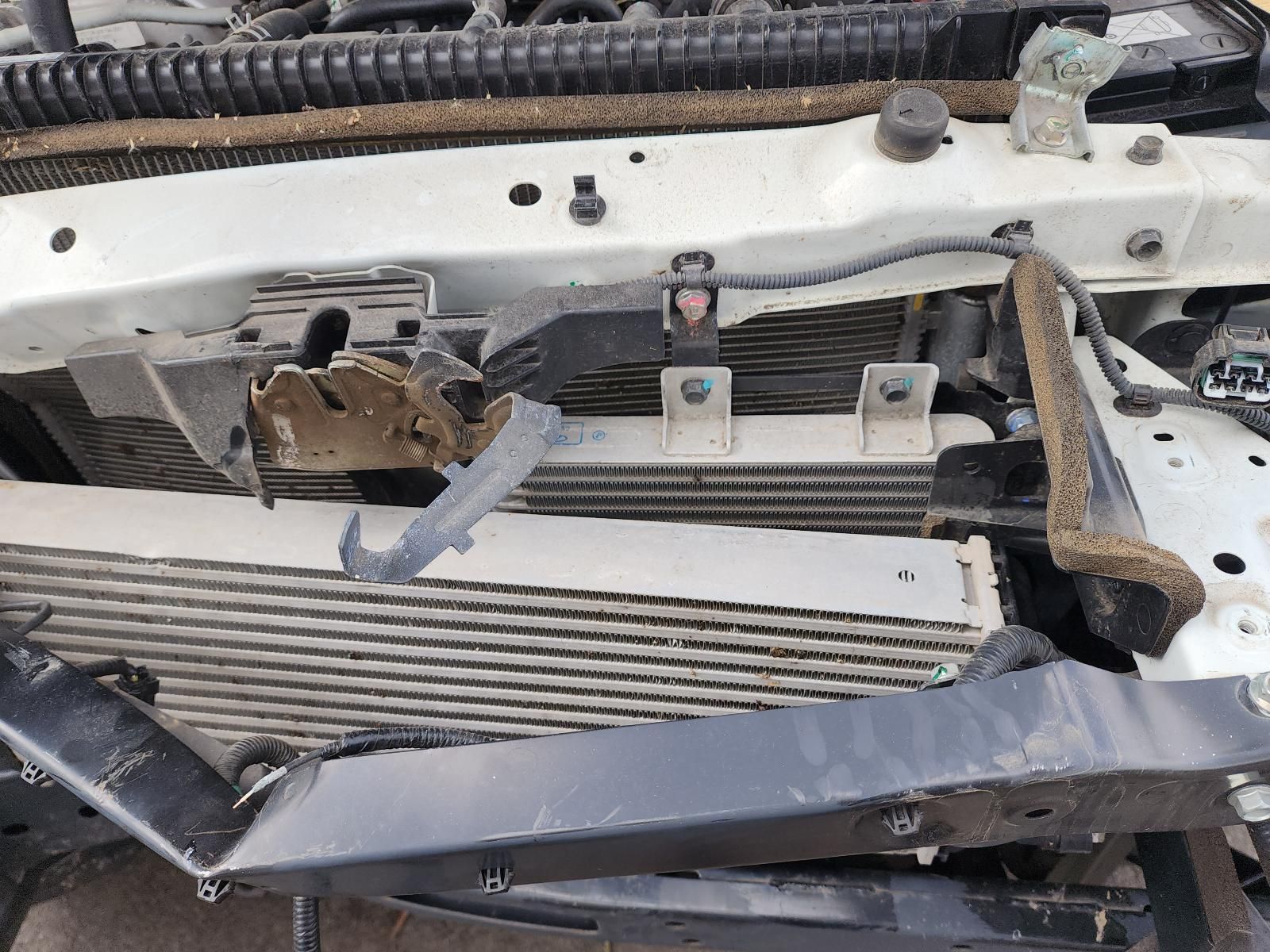 Damaged Car Front End With Bent Grille — South West 4WD Wreckers In Harristown, QLD