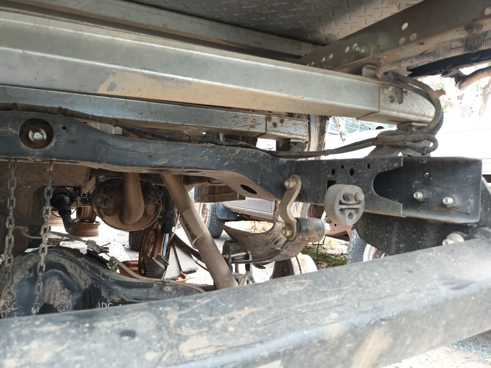 Close-Up of A Vehicle’s Undercarriage, Showing Suspension Parts — South West 4WD Wreckers In Harristown, QLD