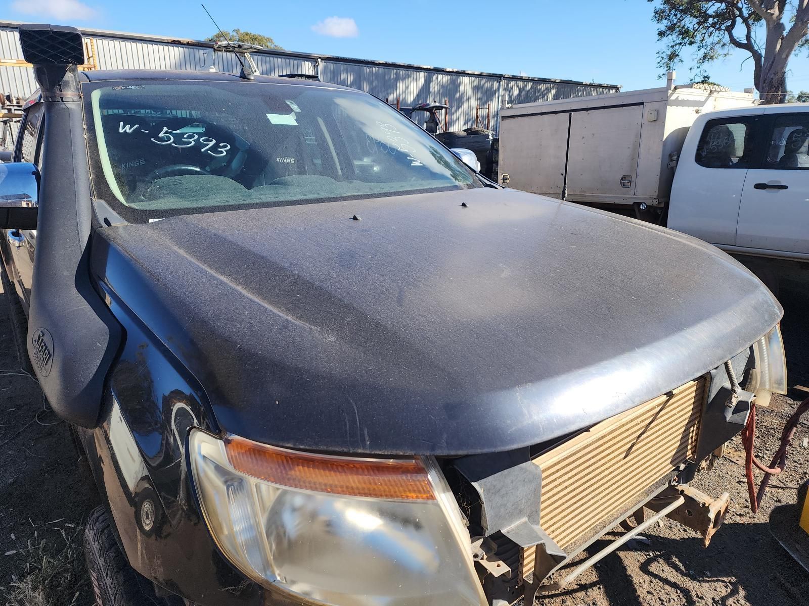 Damaged Gray SUV — South West 4WD Wreckers In Harristown, QLD