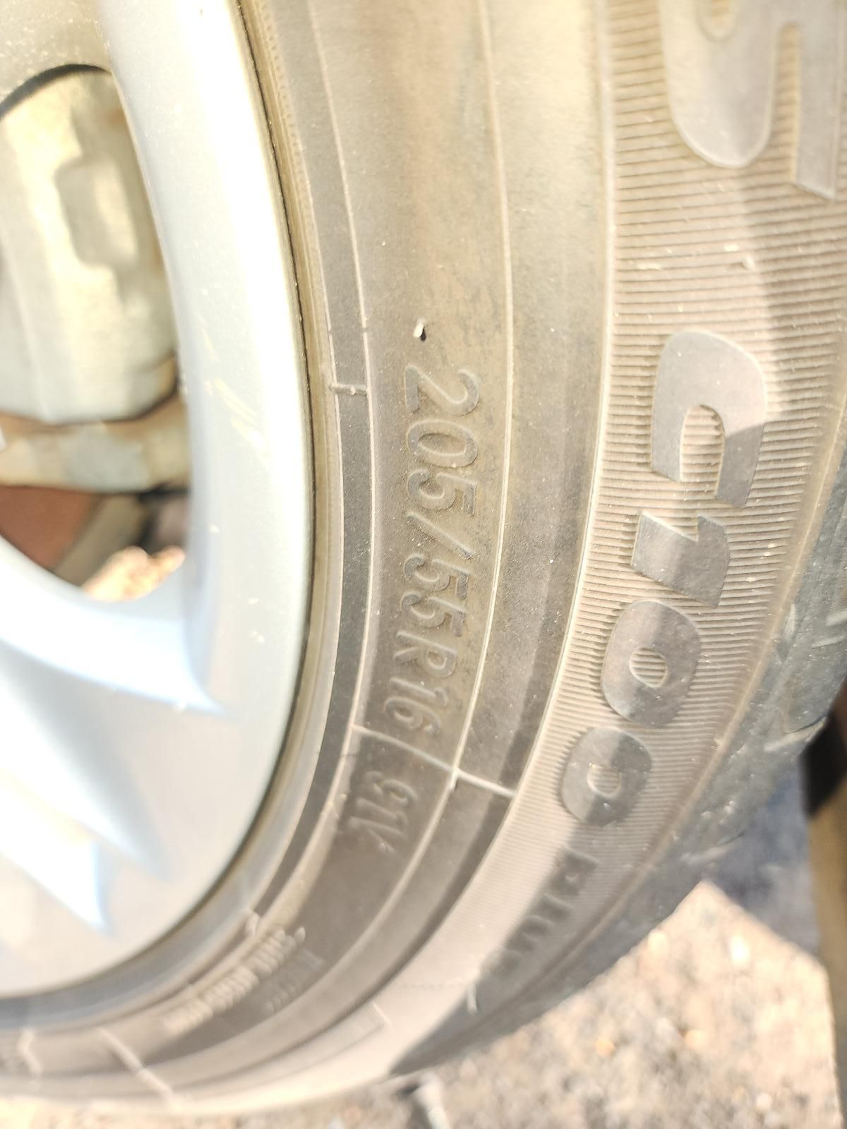 Close-up of a Car Tire Sidewall — South West 4WD Wreckers In Harristown, QLD