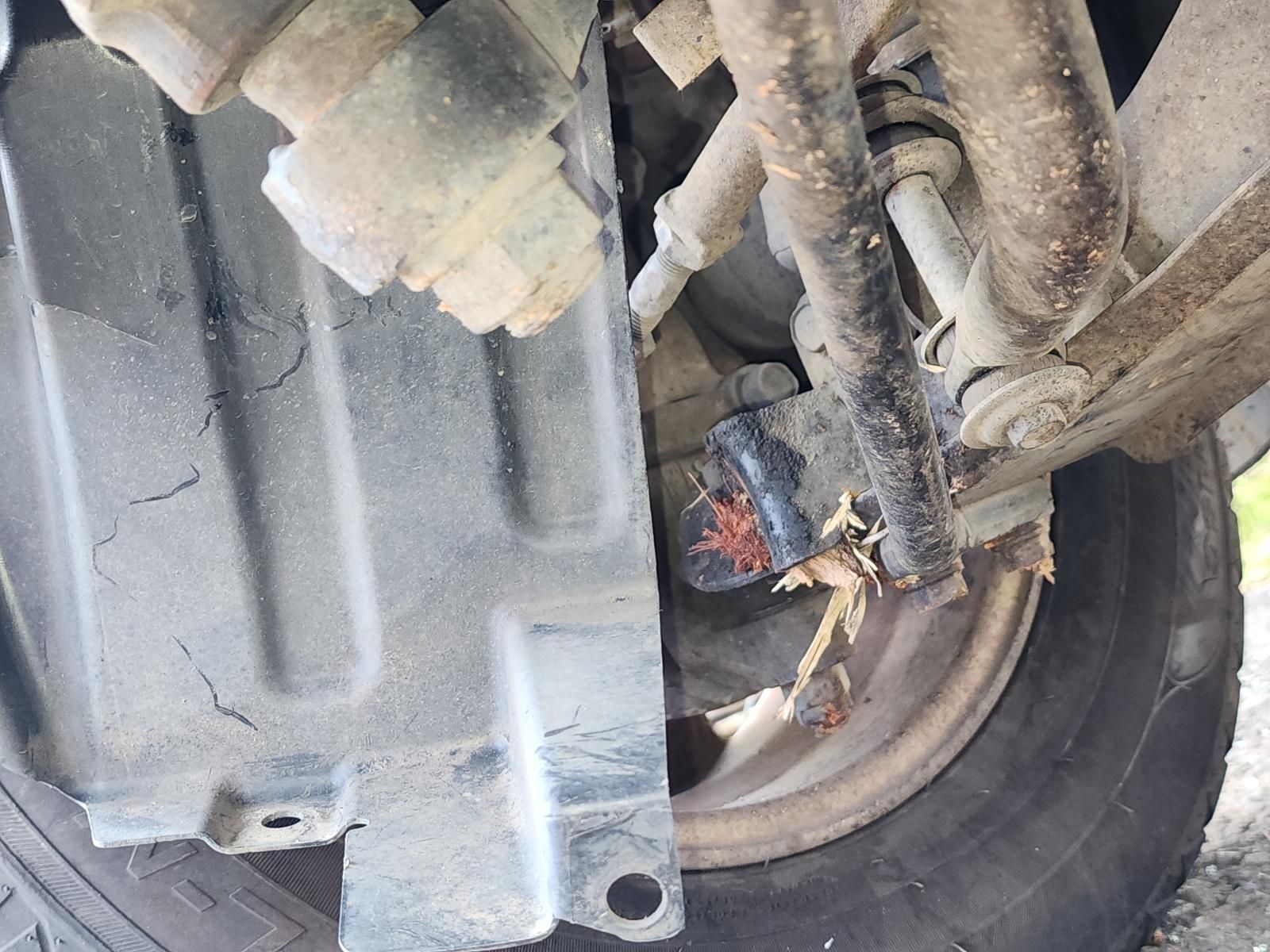 Close-up of a Vehicle’s Undercarriage — South West 4WD Wreckers In Harristown, QLD