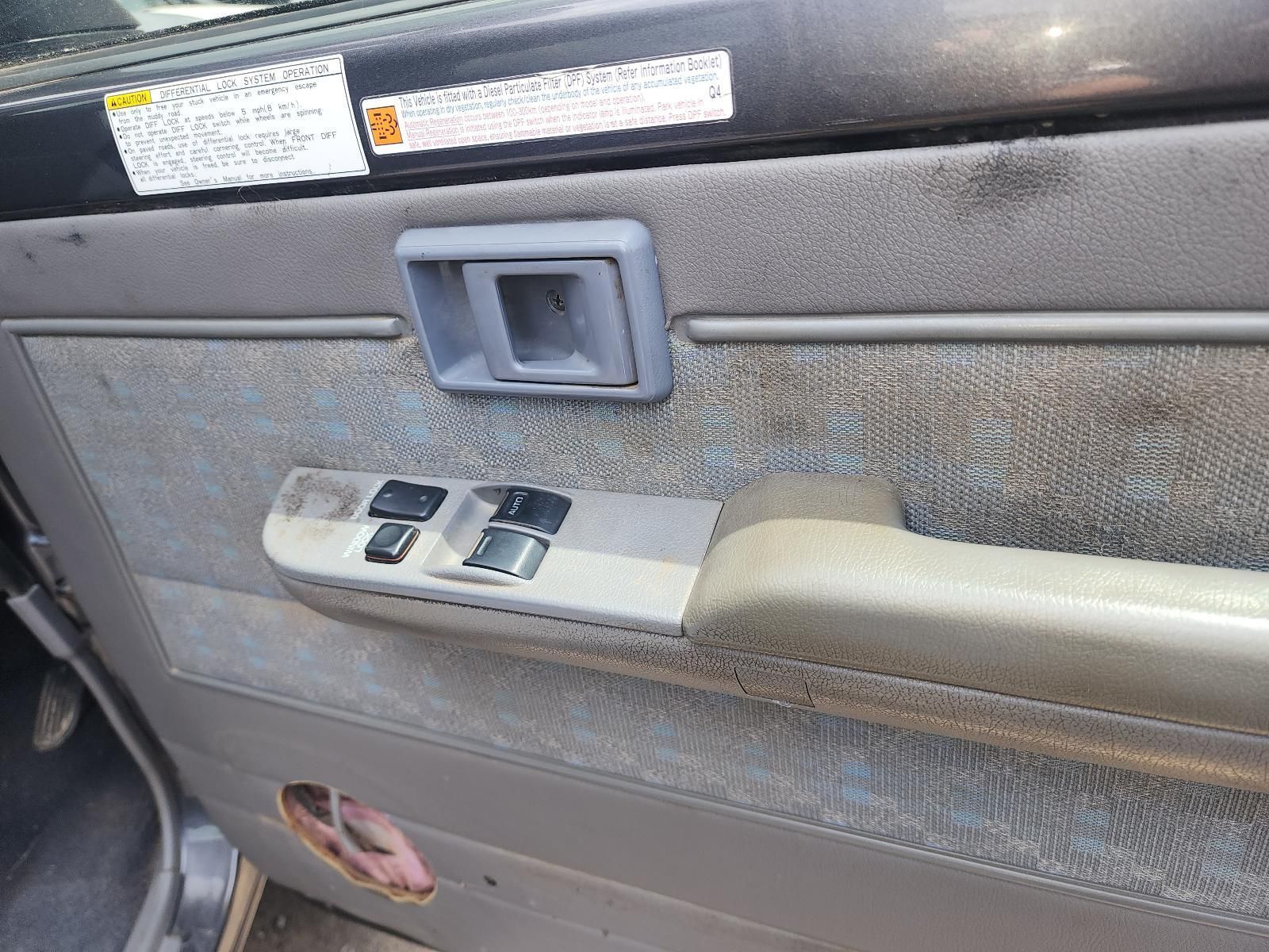 Car Door Interior With Gray Panel — South West 4WD Wreckers In Harristown, QLD