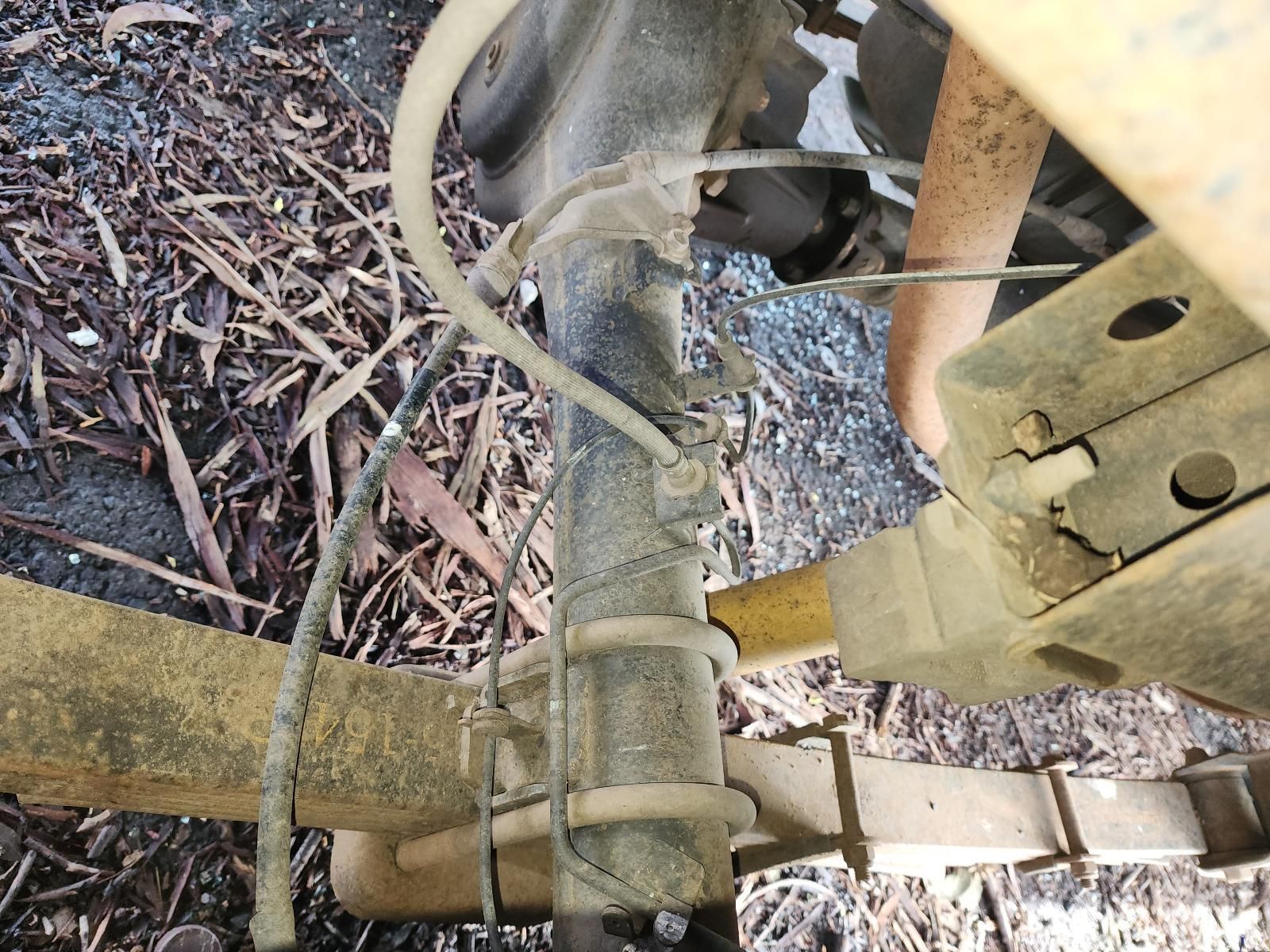 Close-up of a Dusty Metal Pipe — South West 4WD Wreckers In Harristown, QLD