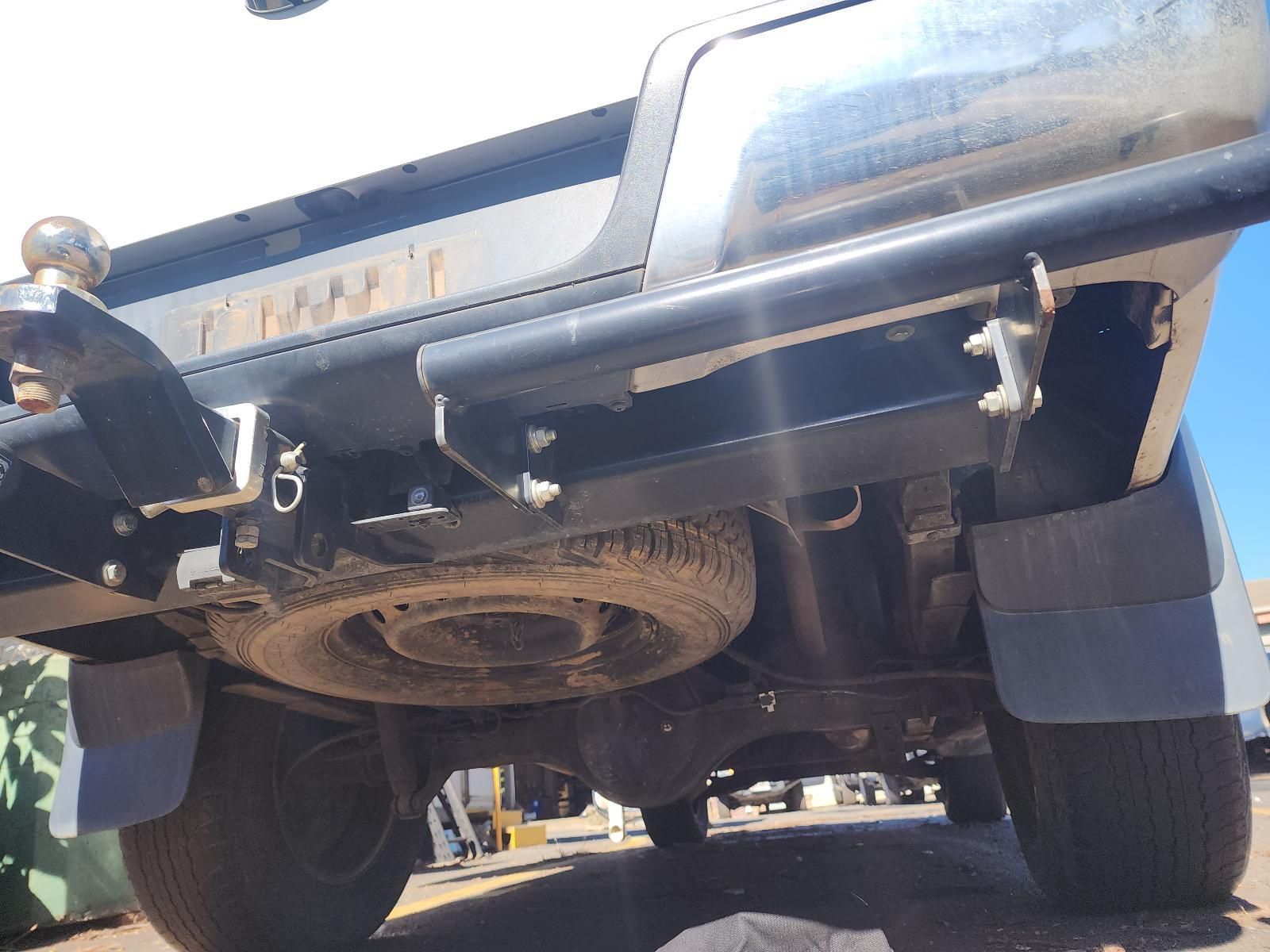 Underbody View of a Lifted Truck — South West 4WD Wreckers In Harristown, QLD