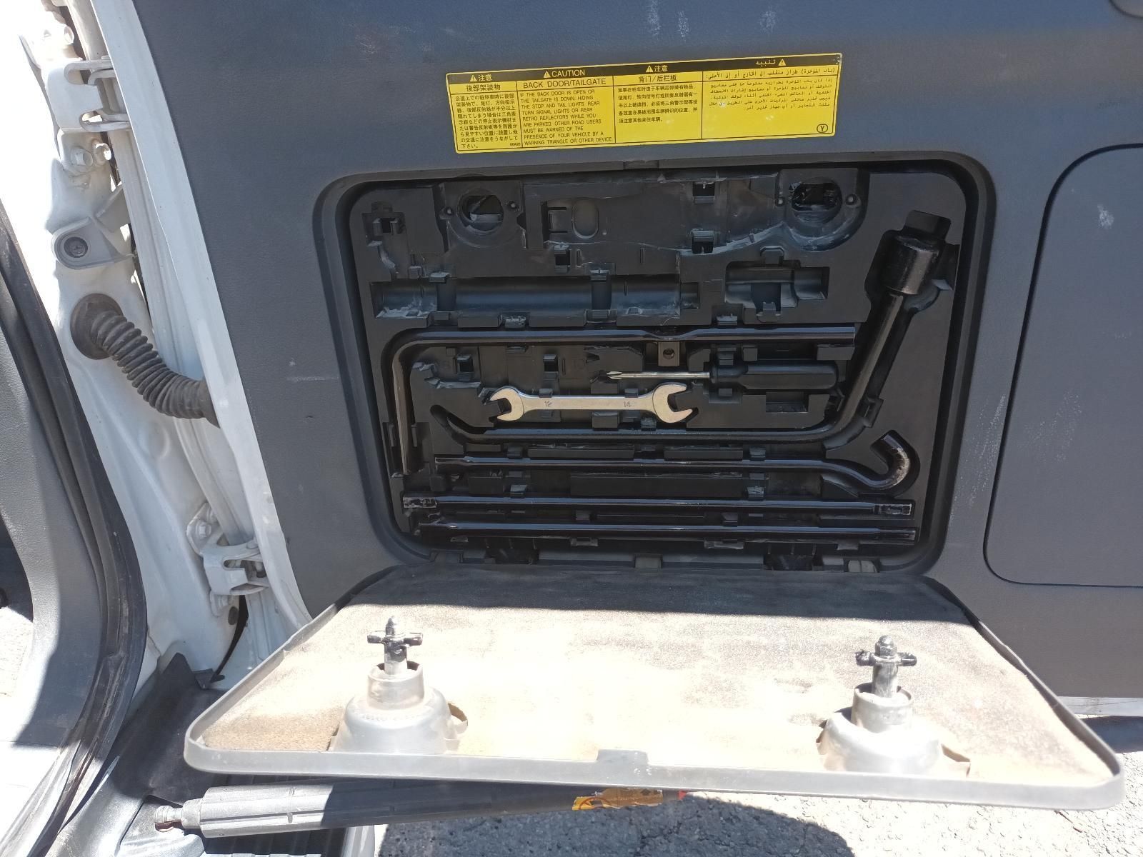 Open Aircraft Emergency Exit with Folded Escape Slide — South West 4WD Wreckers In Harristown, QLD